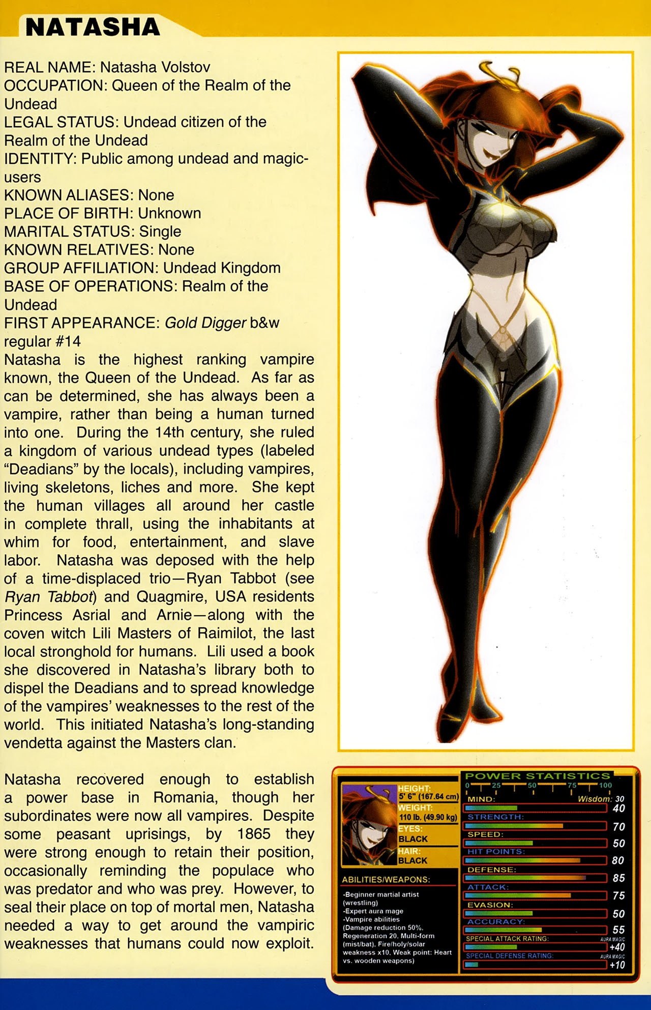 Read online Gold Digger Sourcebook: The Official Handbook of the GD Universe comic -  Issue #10 - 3