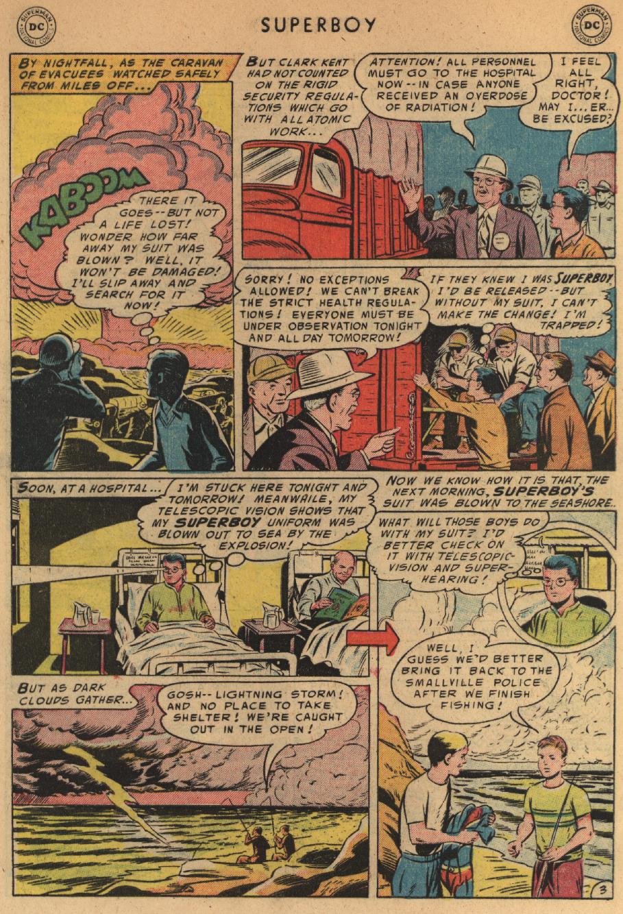 Read online Superboy (1949) comic -  Issue #44 - 4