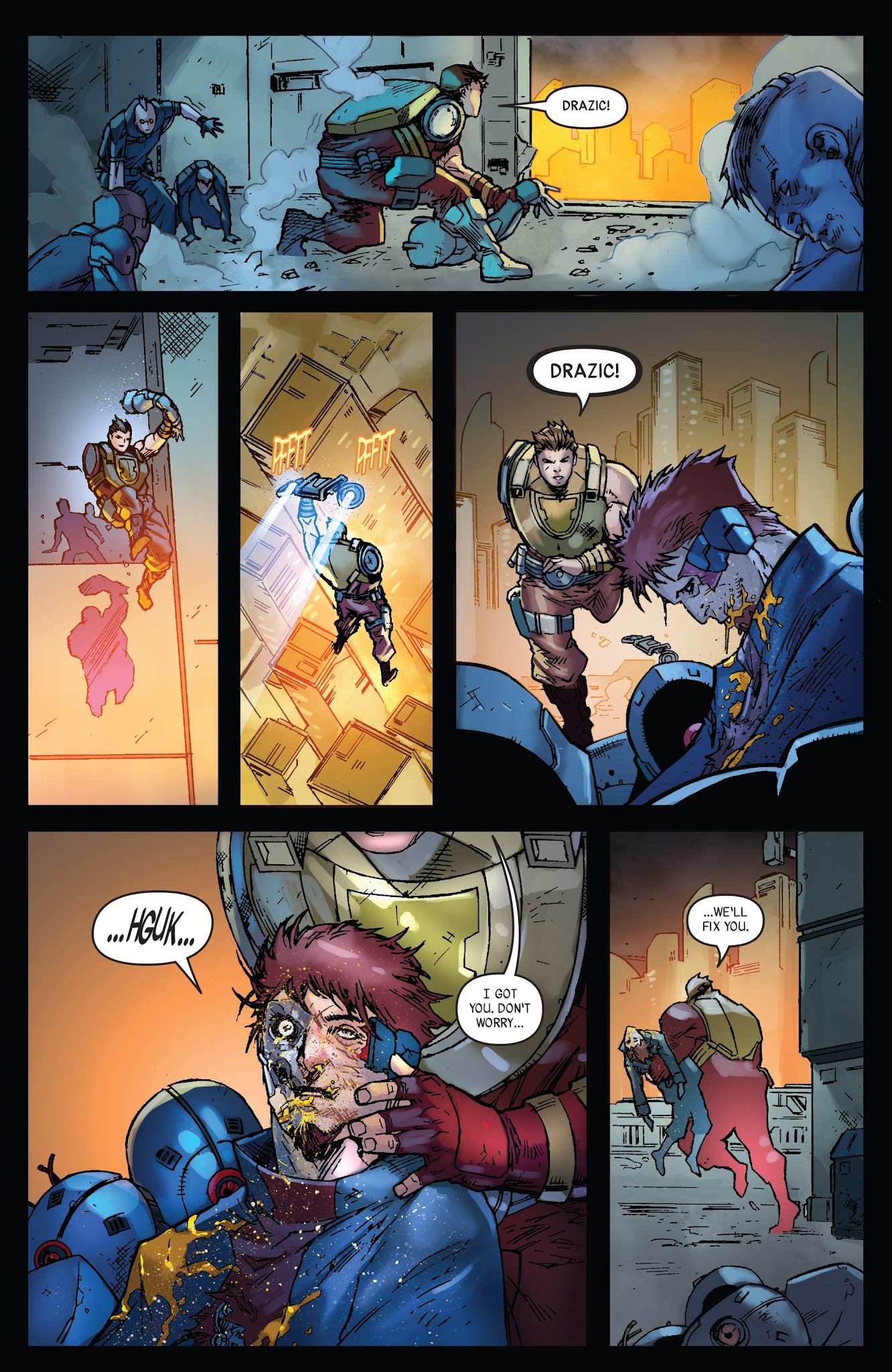 Read online BubbleGun (2017) comic -  Issue #5 - 14