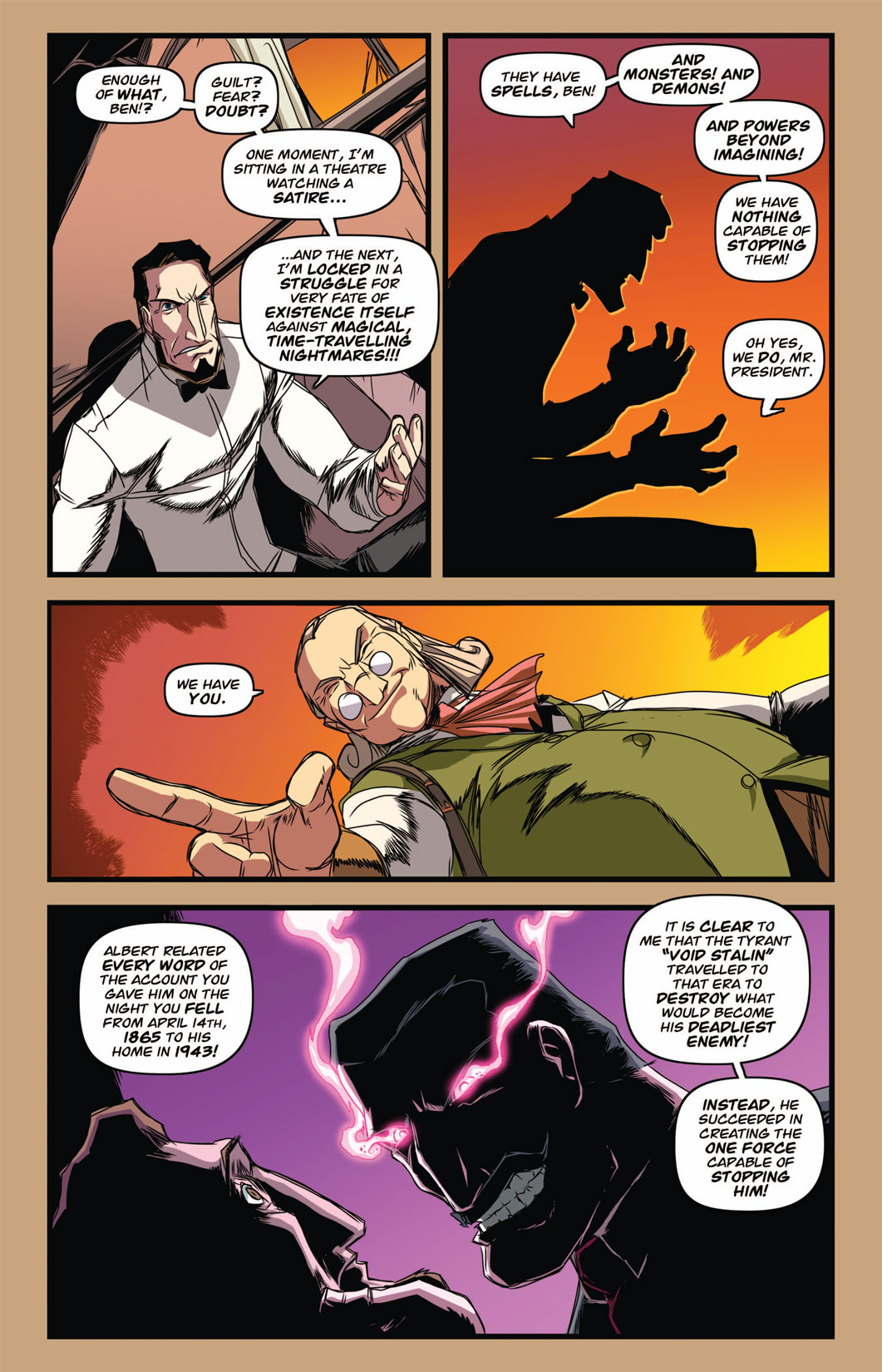 Read online Time Lincoln: Fists of Führer comic -  Issue # Full - 16
