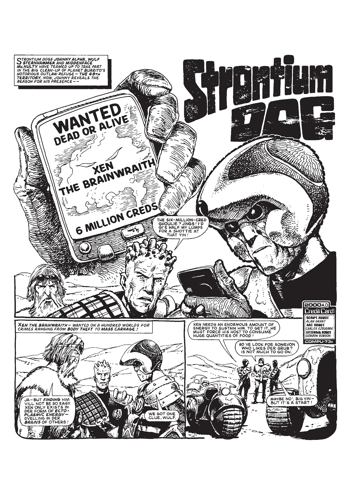 Read online Strontium Dog: Search/Destroy Agency Files comic -  Issue # TPB 3 (Part 1) - 15
