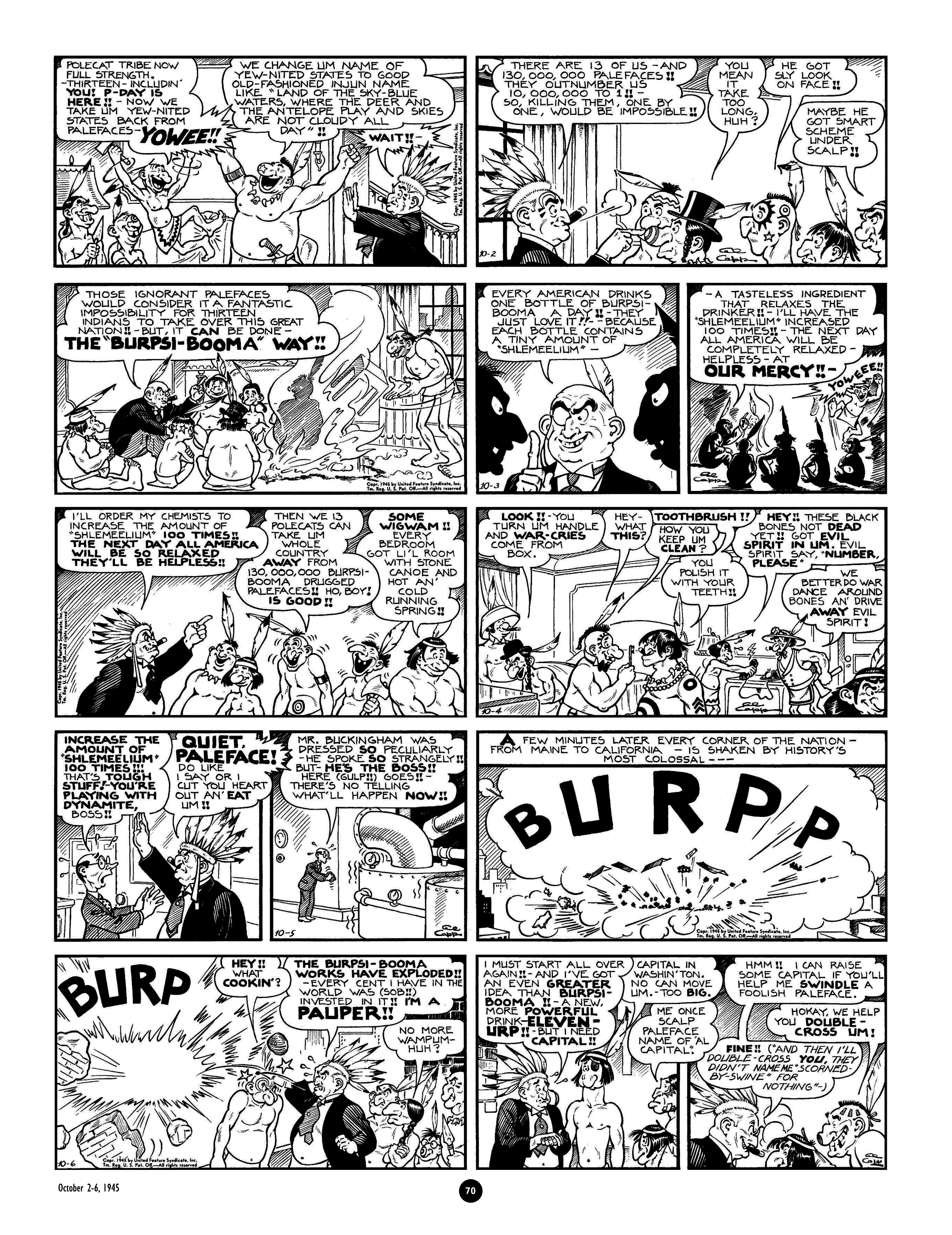 Read online Al Capp's Li'l Abner Complete Daily & Color Sunday Comics comic -  Issue # TPB 6 (Part 1) - 70