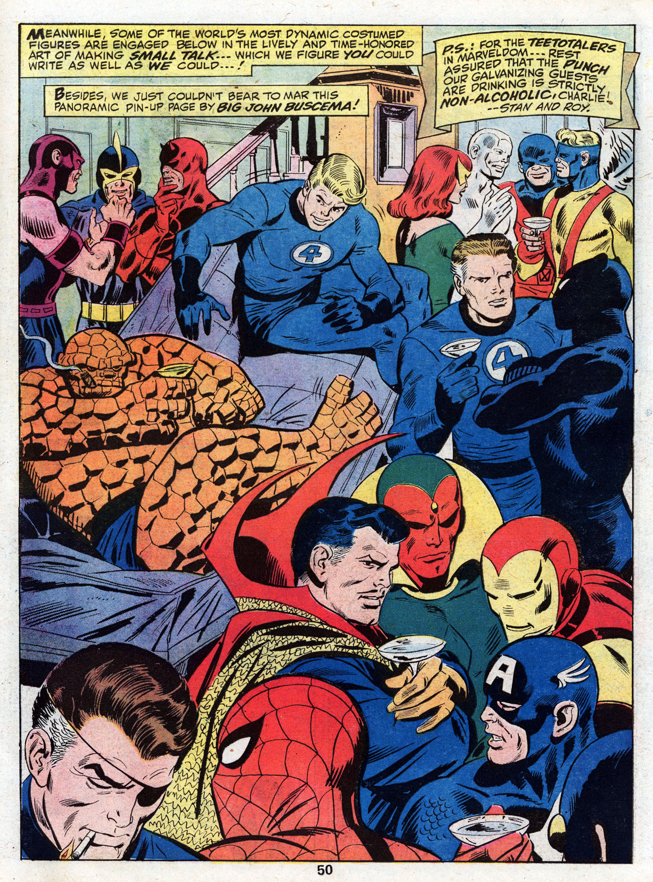 Read online Marvel Treasury Edition comic -  Issue #7 - 50