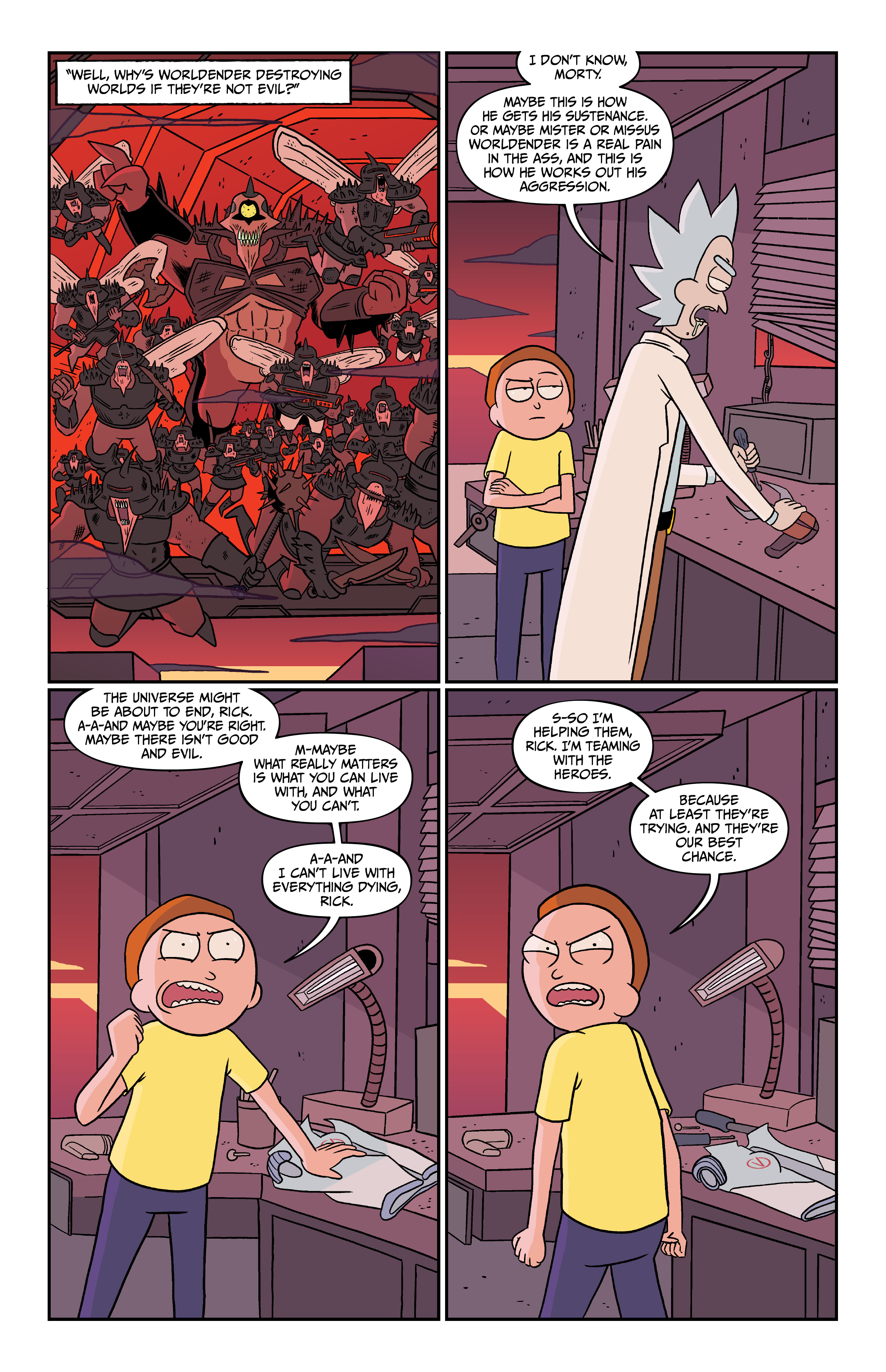 Read online Rick and Morty comic -  Issue # (2015) _Deluxe Edition 6 (Part 2) - 74