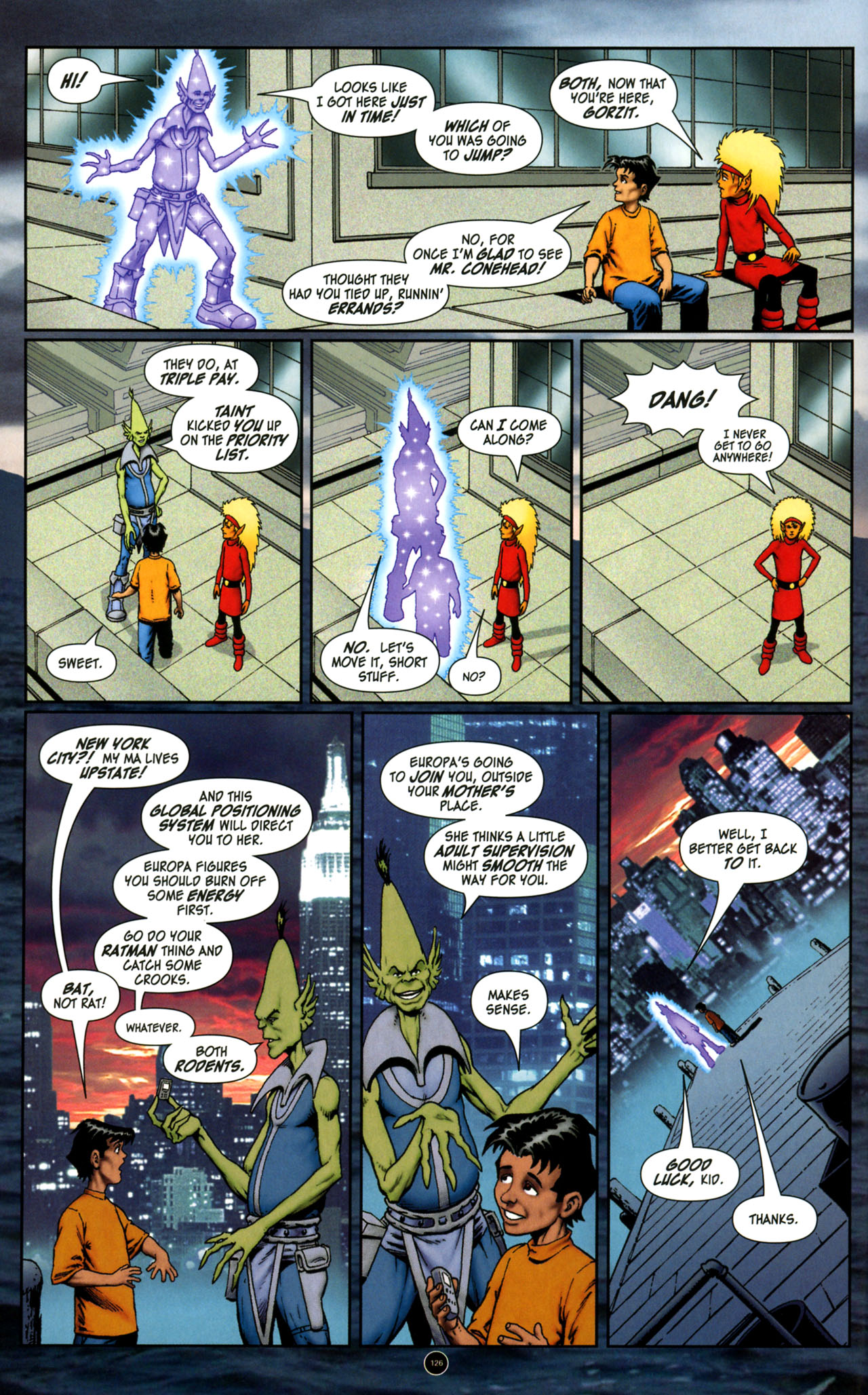 Read online Kid Kosmos: Kidnapped comic -  Issue # TPB - 116