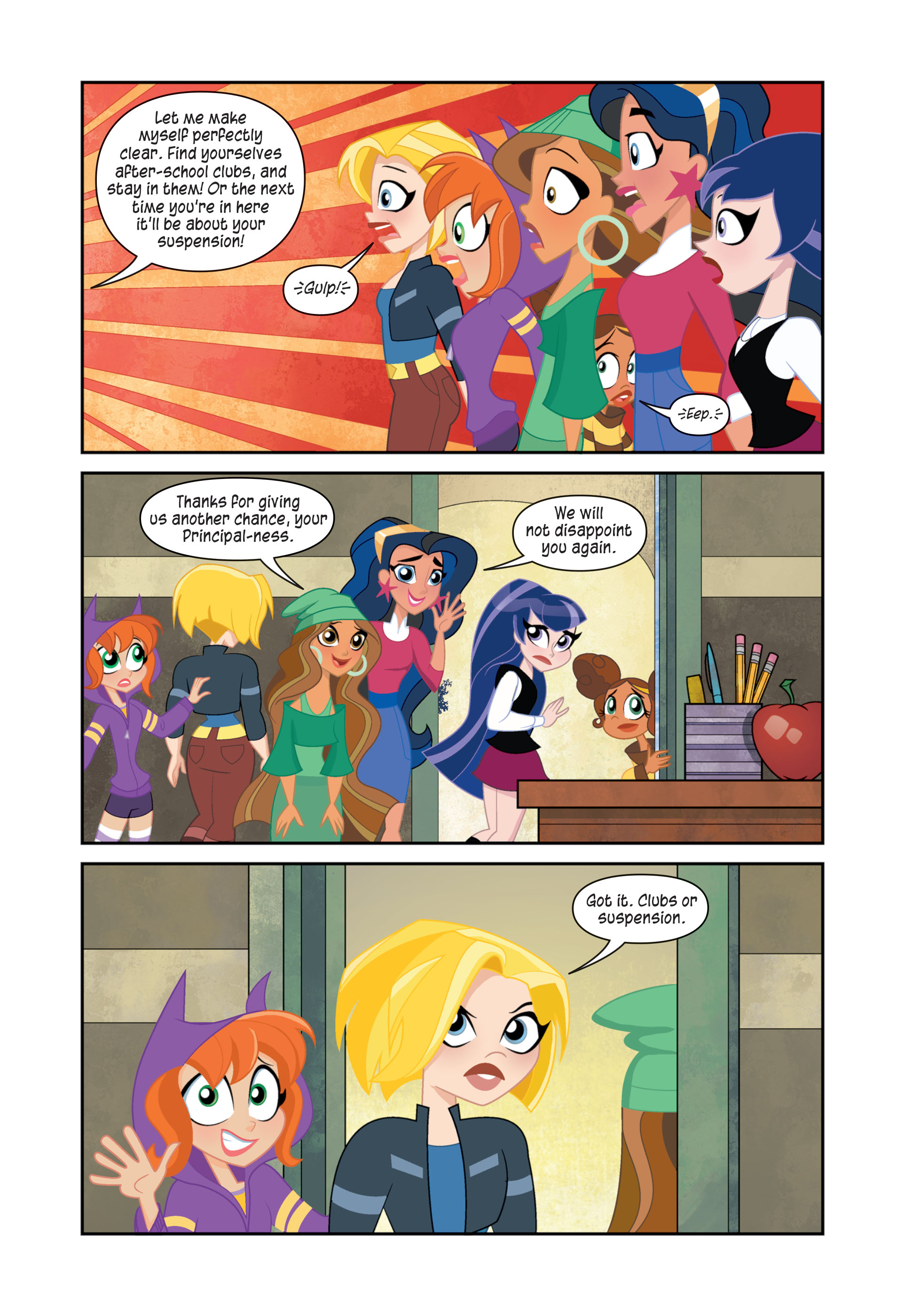 Read online DC Super Hero Girls: At Metropolis High comic -  Issue # TPB - 53