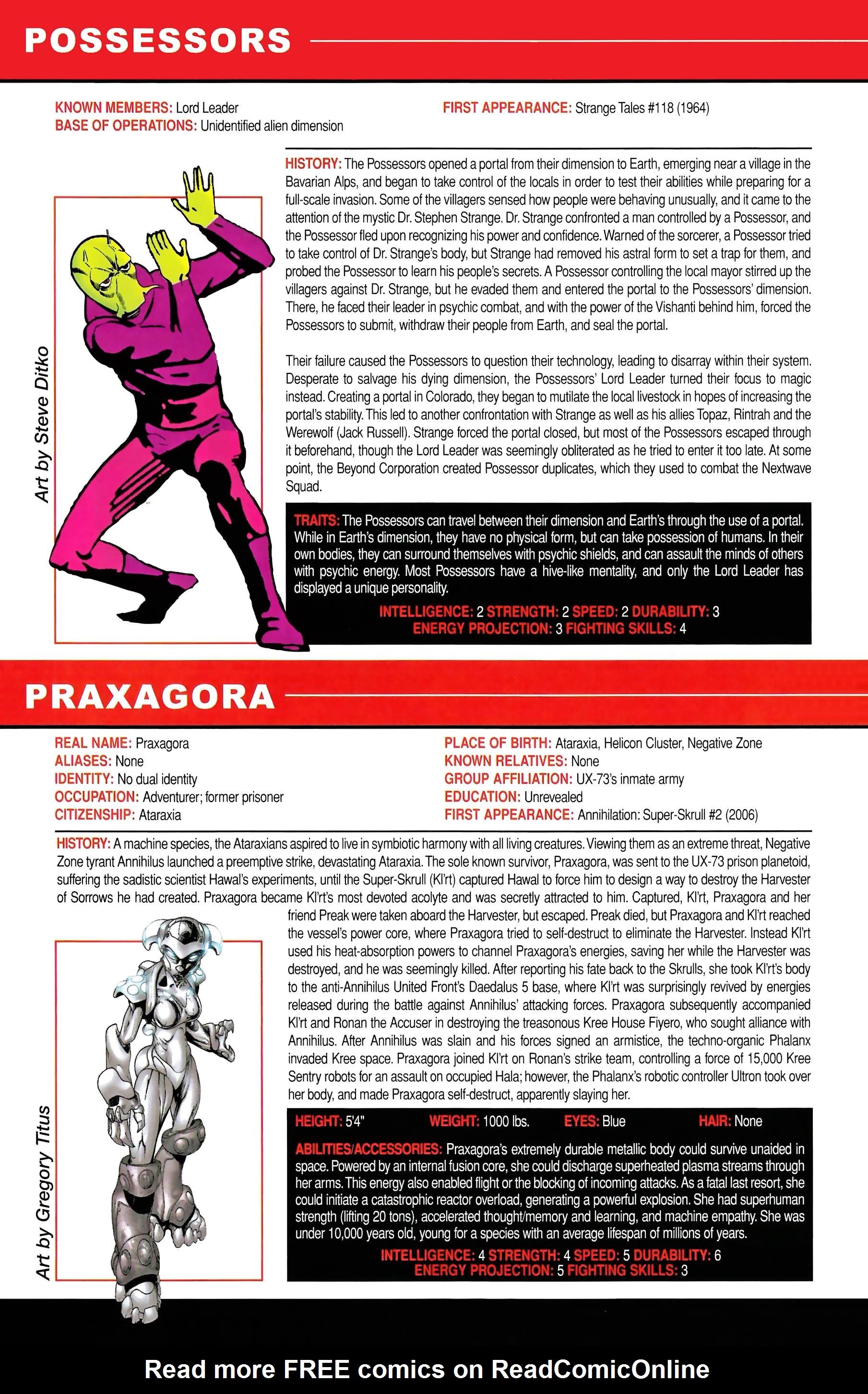 Read online Official Handbook of the Marvel Universe A to Z comic -  Issue # TPB 9 (Part 1) - 92