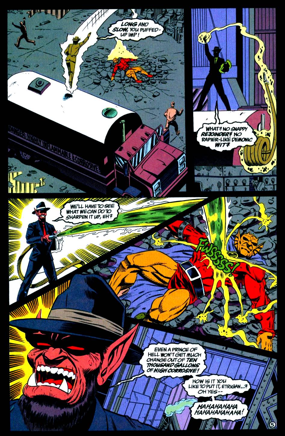 Read online The Demon (1990) comic -  Issue #33 - 6