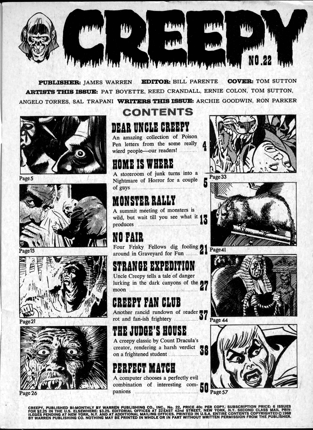 Creepy (1964) Issue #22 #22 - English 3