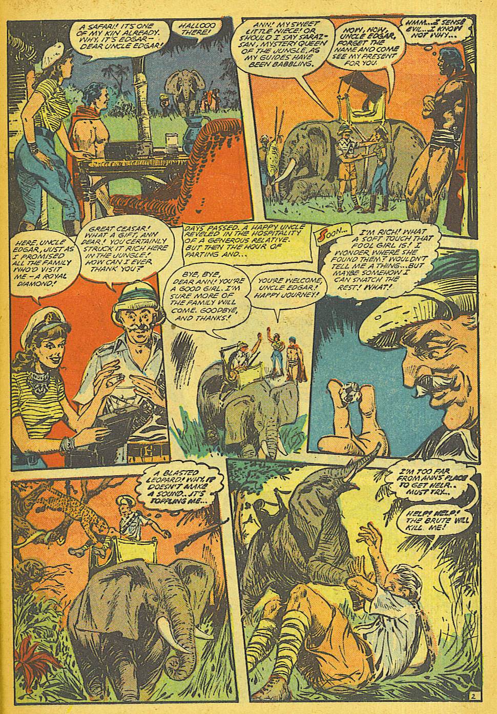 Read online Jungle Comics comic -  Issue #110 - 37