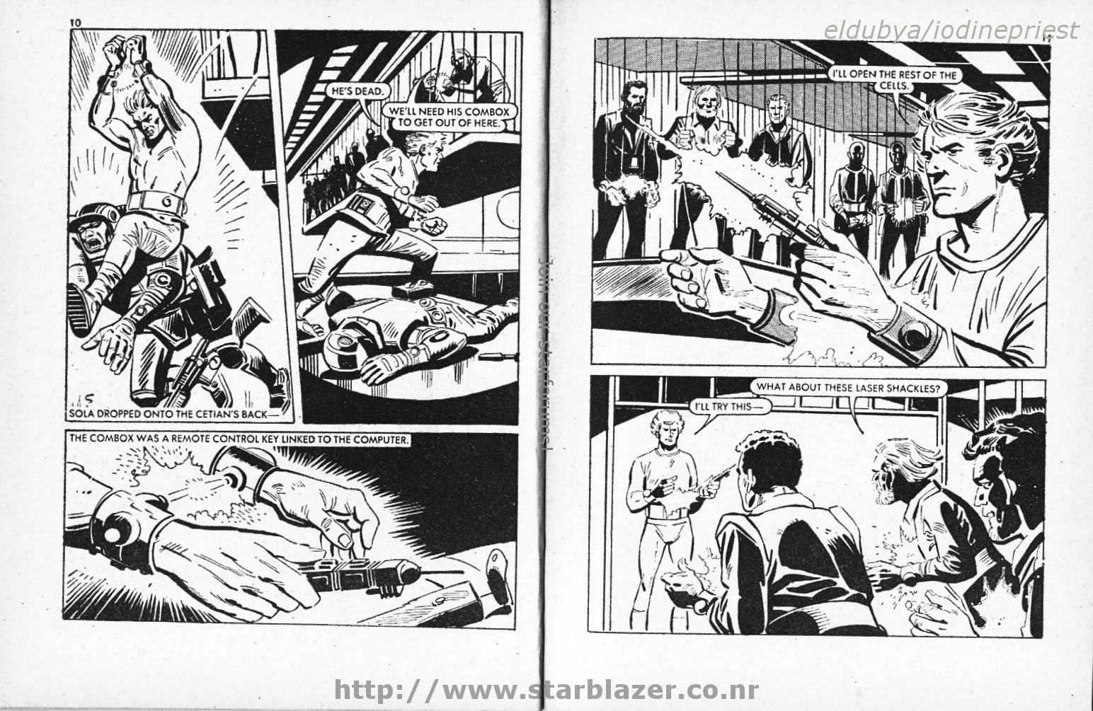 Read online Starblazer comic -  Issue #55 - 7