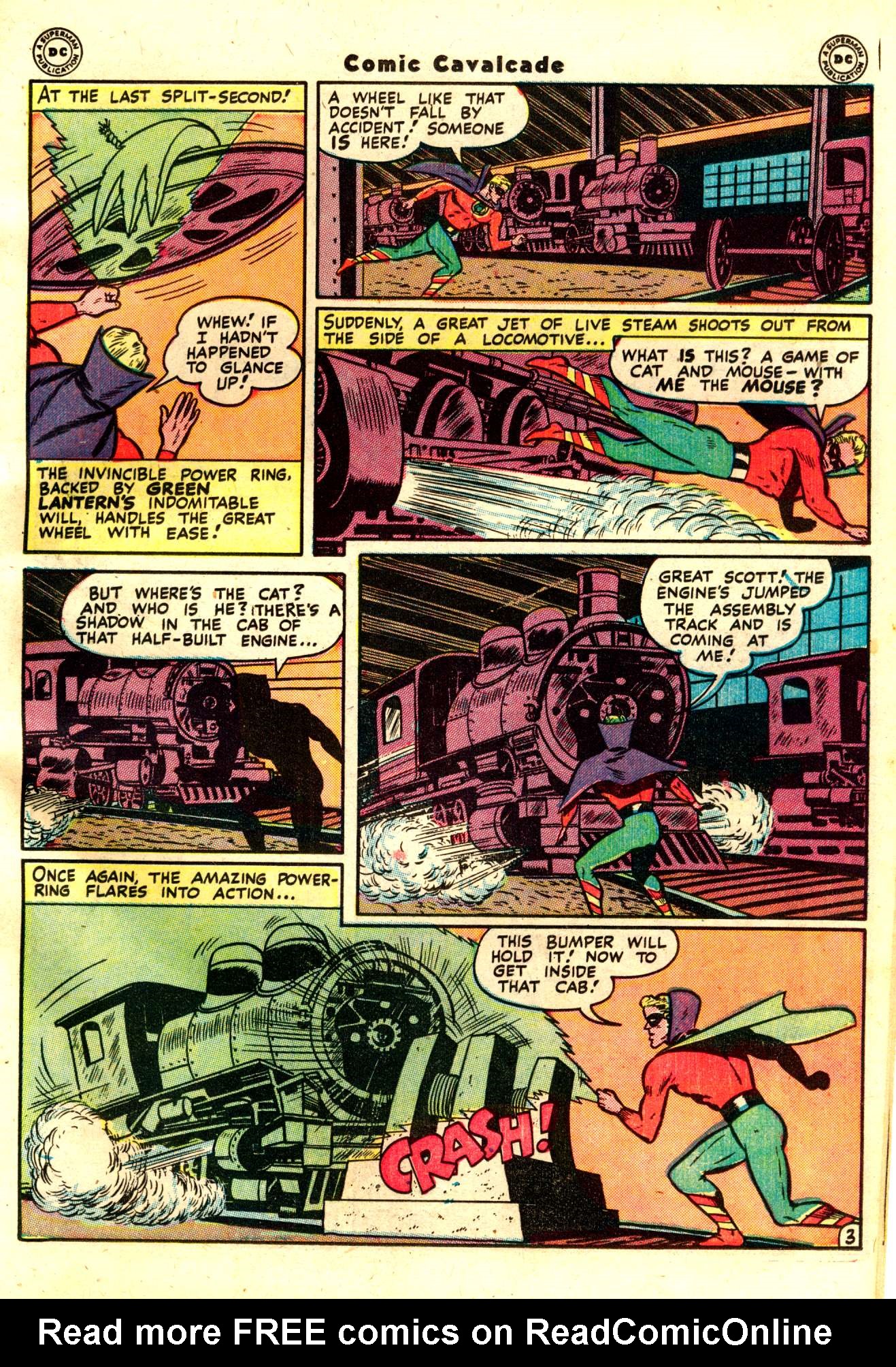 Read online Comic Cavalcade comic -  Issue #24 - 63