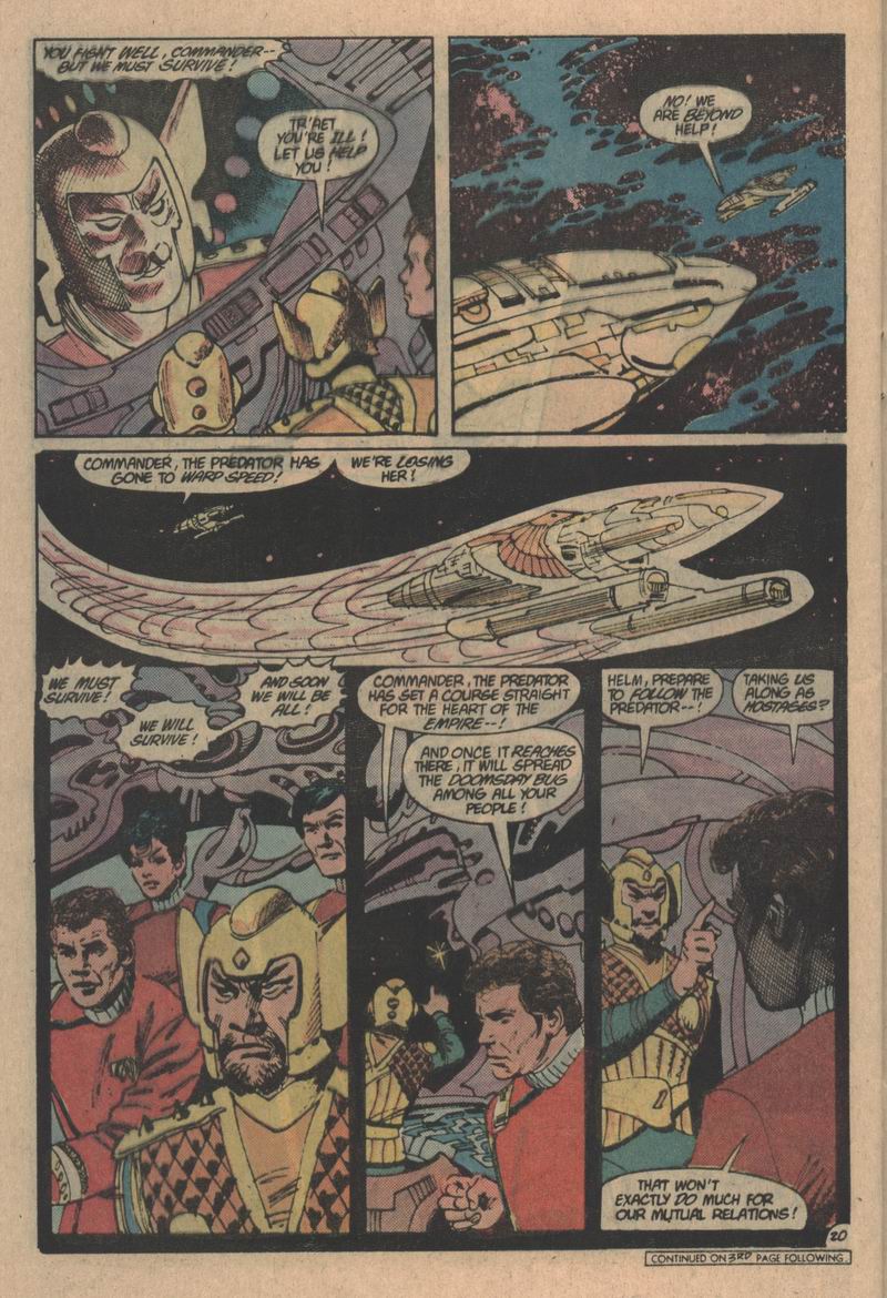 Read online Star Trek (1984) comic -  Issue #35 - 21