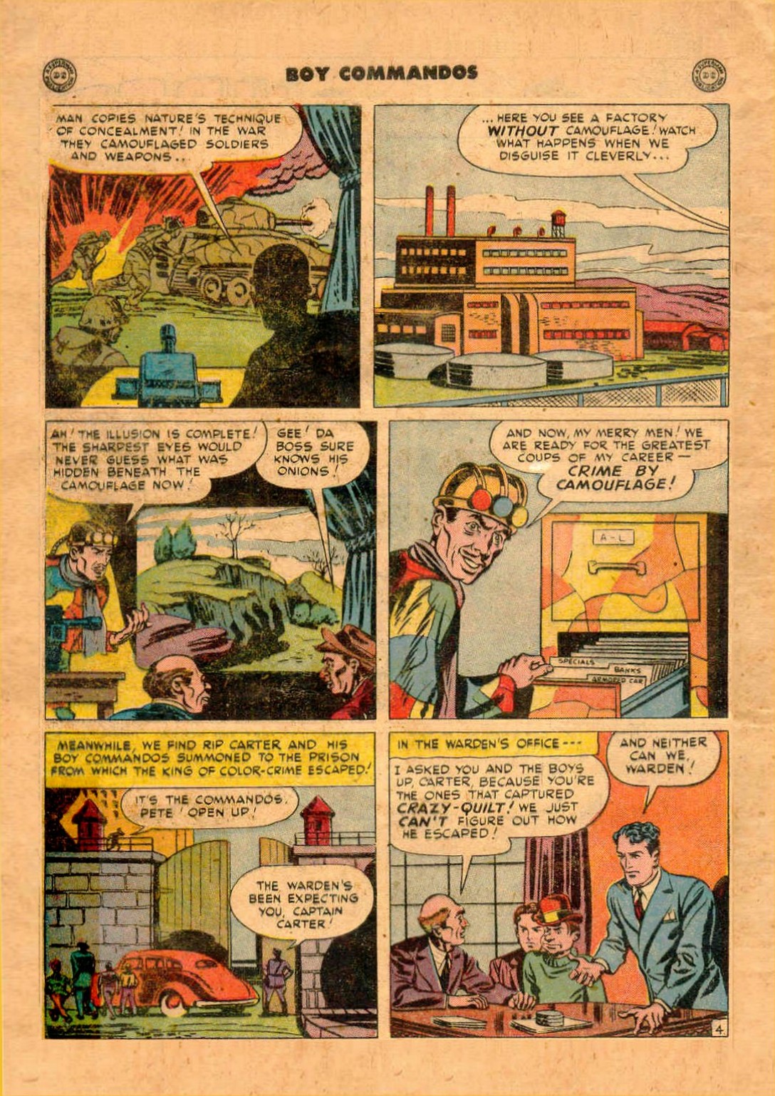 Read online Boy Commandos comic -  Issue #24 - 6