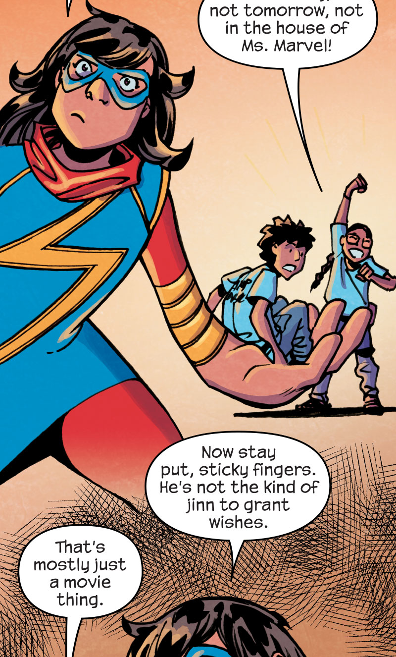 Read online Ms. Marvel: Bottled Up Infinity Comic comic -  Issue # Full - 39