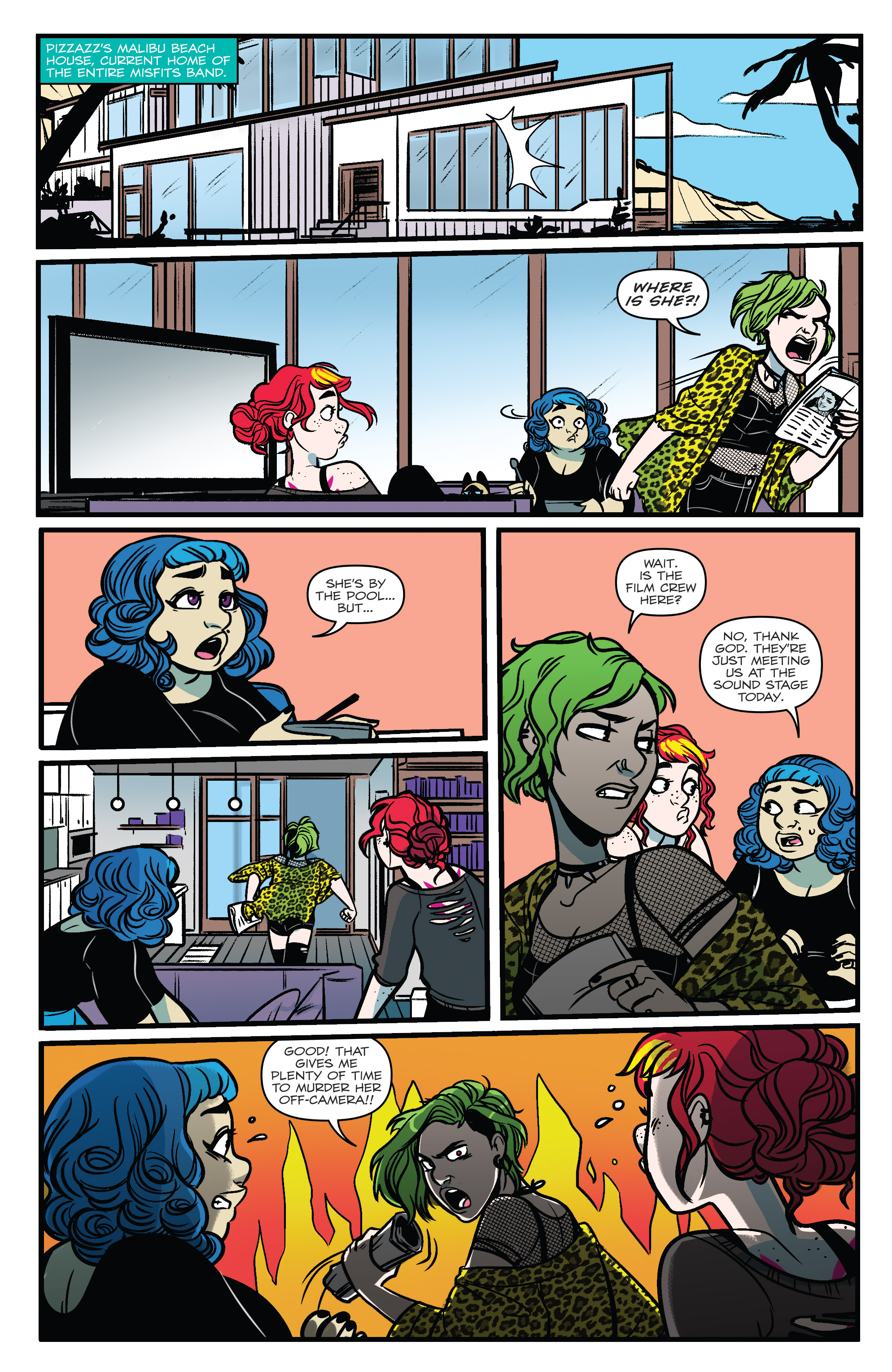 Read online Jem: The Misfits comic -  Issue #5 - 8