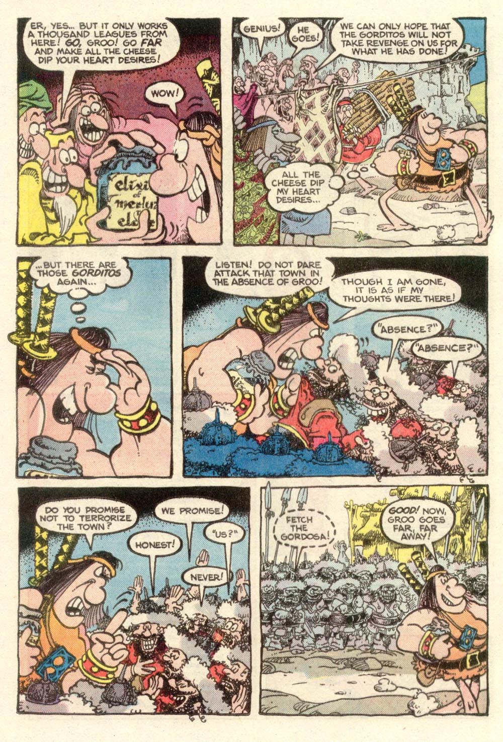 Read online Sergio Aragonés Groo the Wanderer comic -  Issue #11 - 16