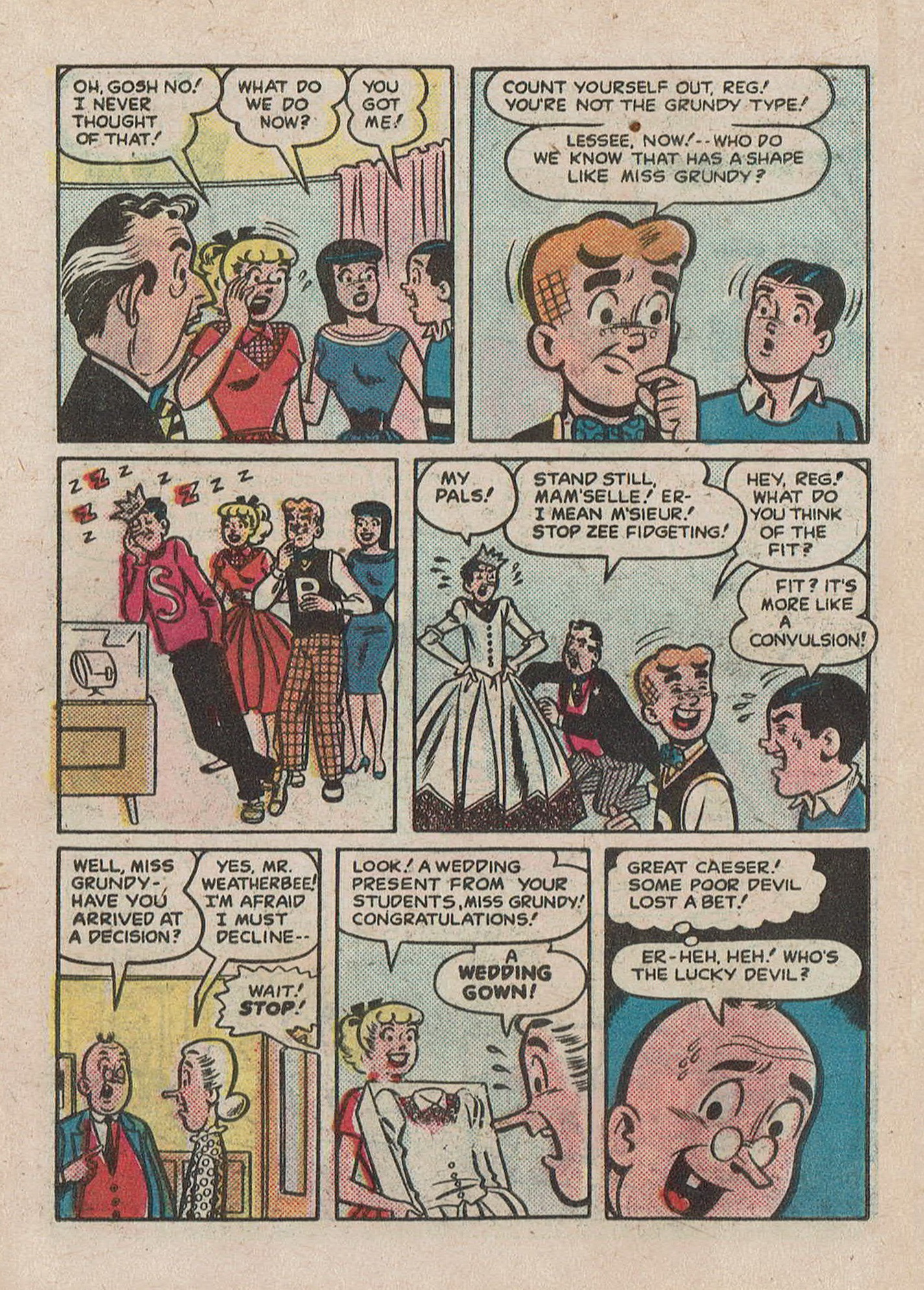 Read online Betty and Veronica Digest Magazine comic -  Issue #31 - 58