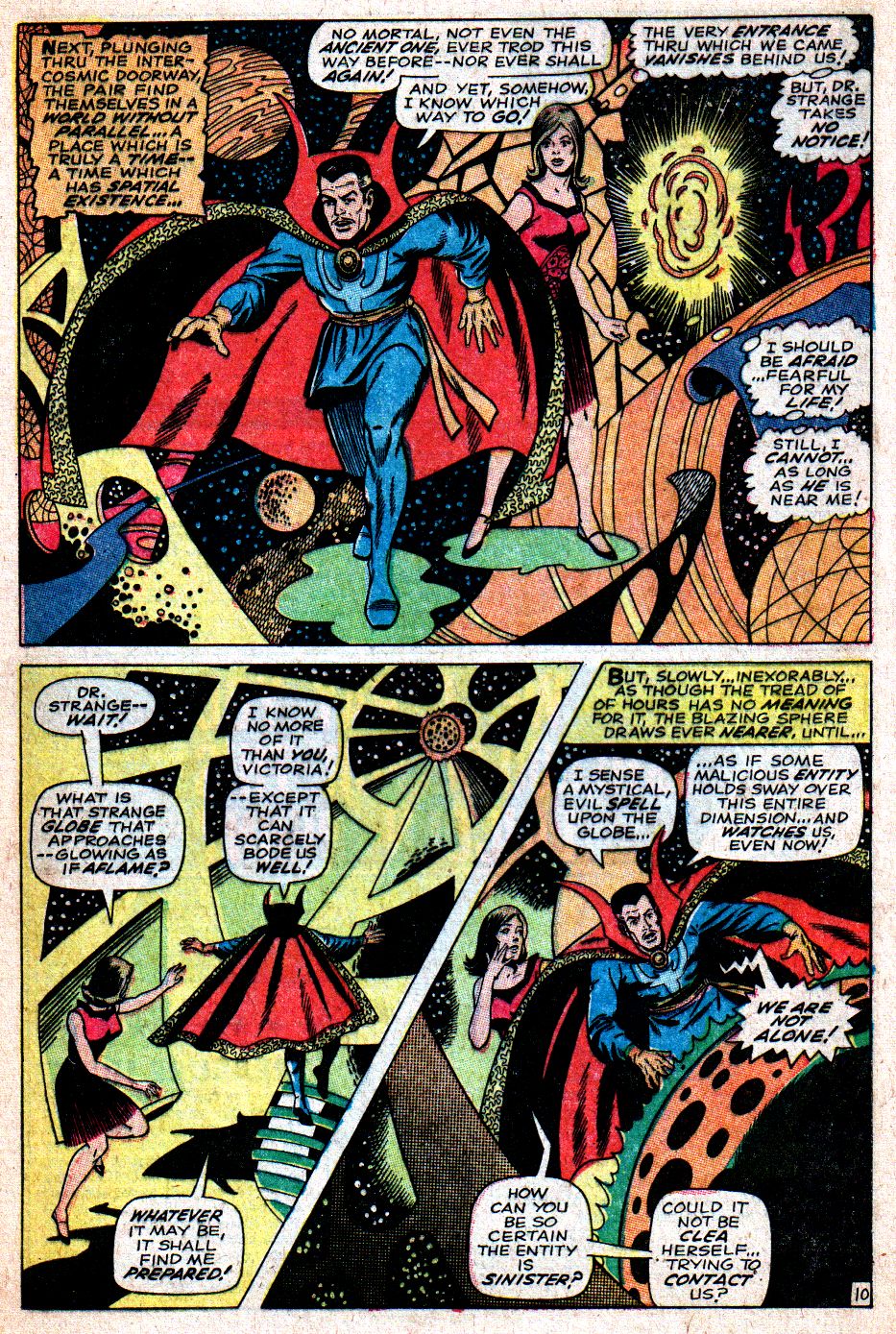 Read online Marvel Masterworks: Doctor Strange comic -  Issue # TPB 3 - 55