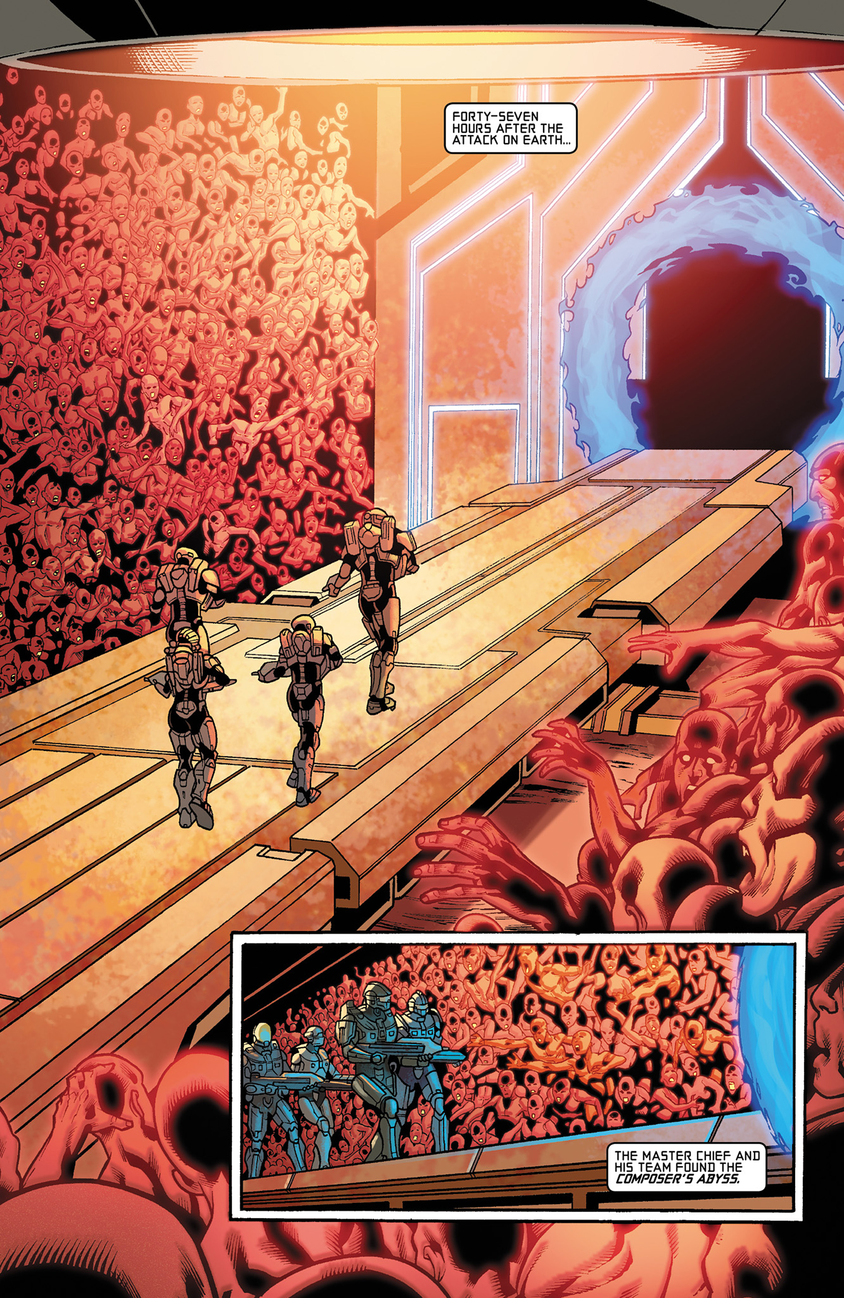 Read online Halo: Escalation comic -  Issue #8 - 21