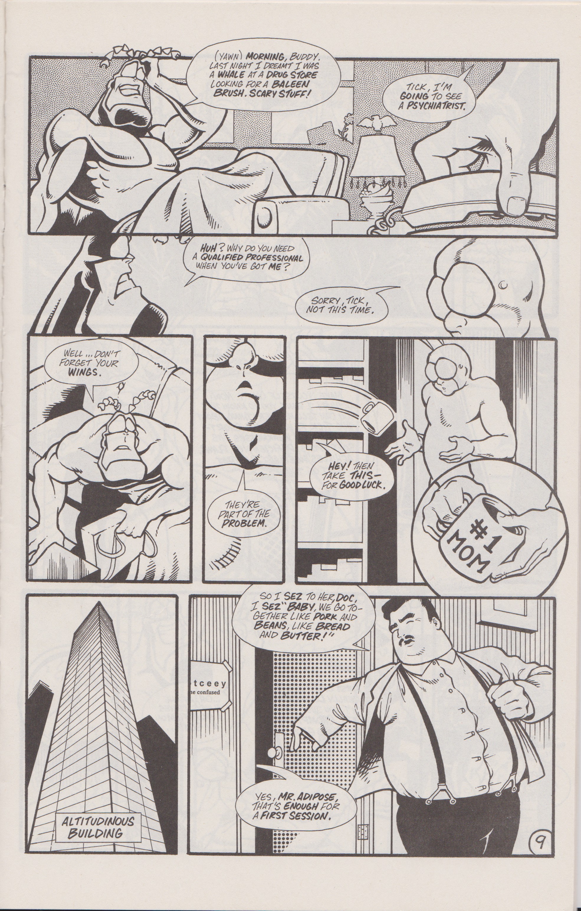 Read online The Tick's Back comic -  Issue # Full - 11