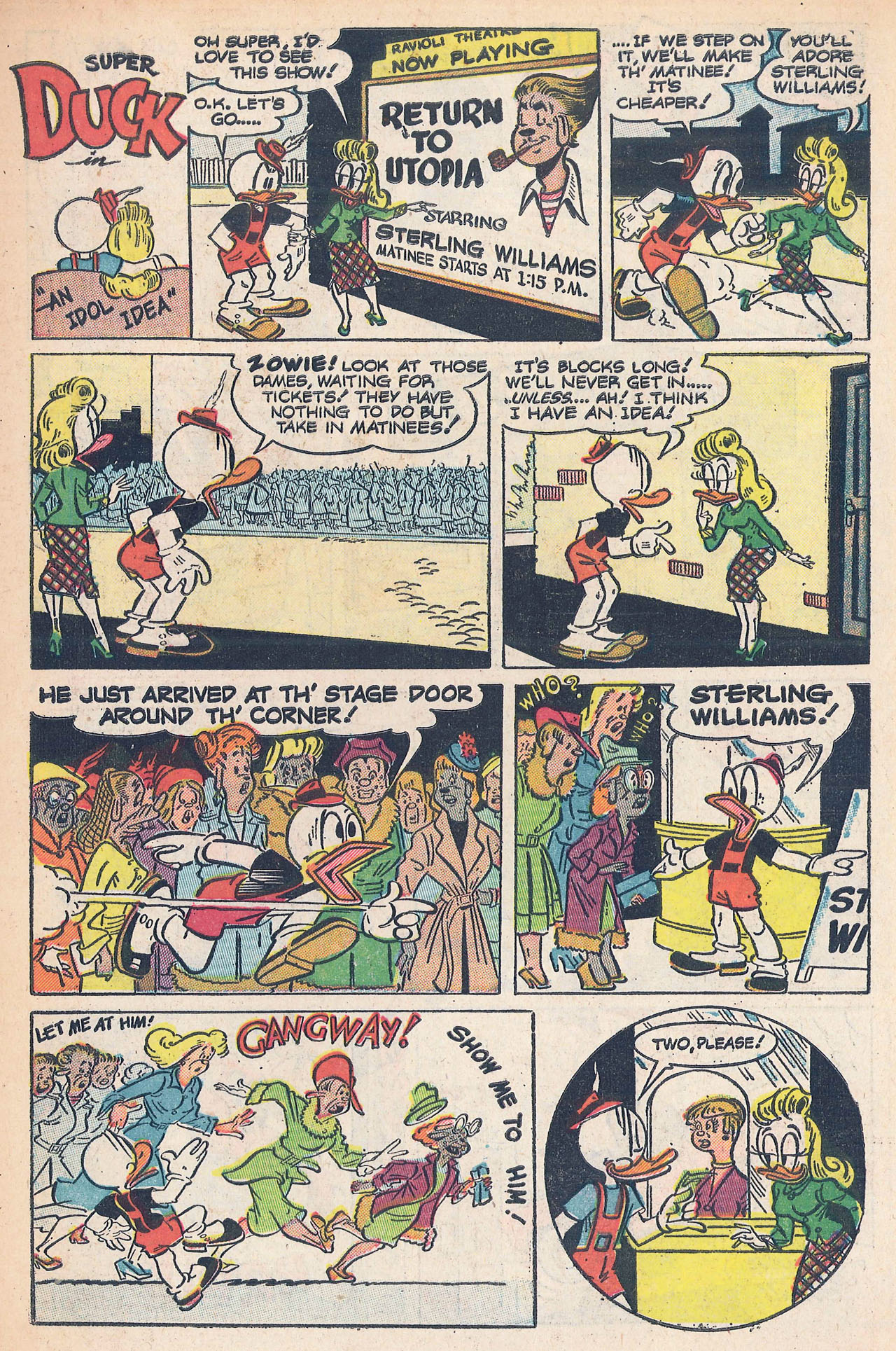 Read online Super Duck Comics comic -  Issue #56 - 3