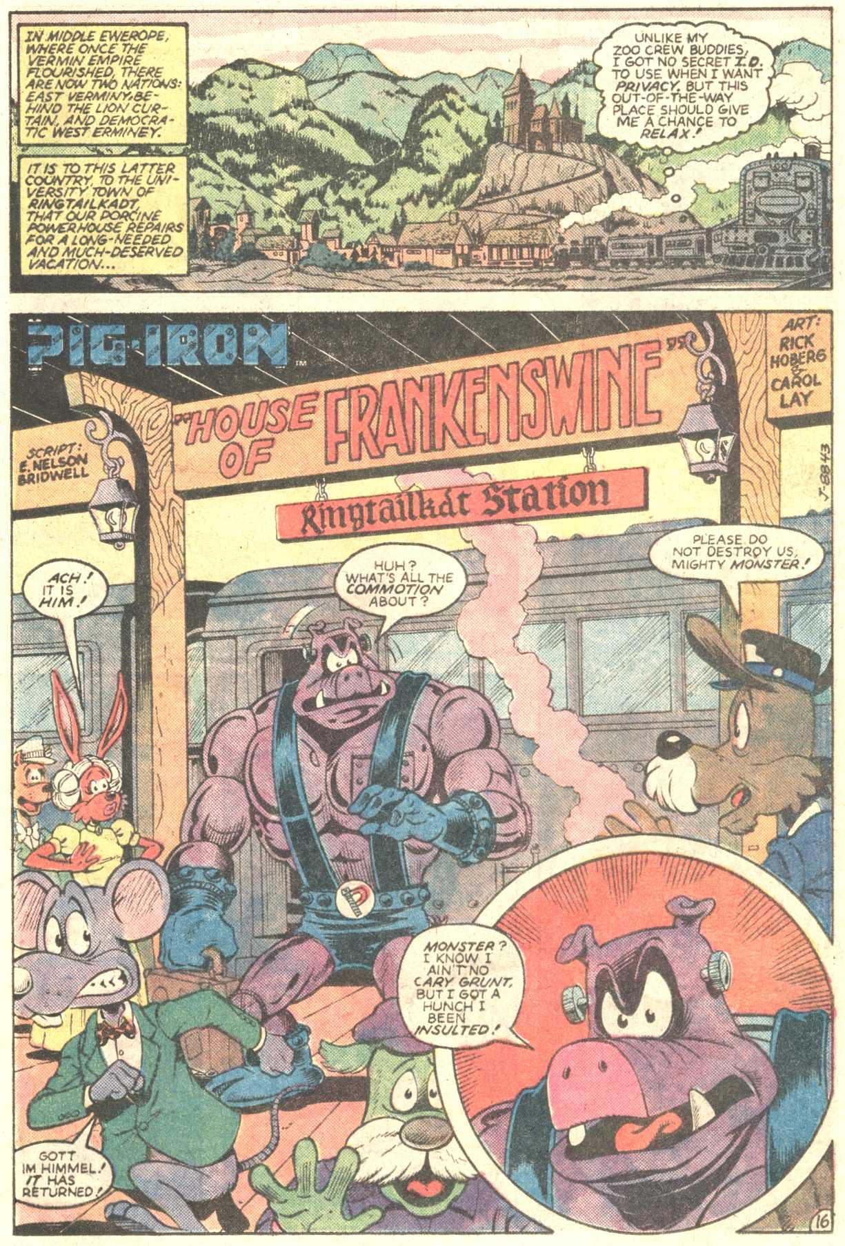 Read online Captain Carrot and His Amazing Zoo Crew! comic -  Issue #17 - 17