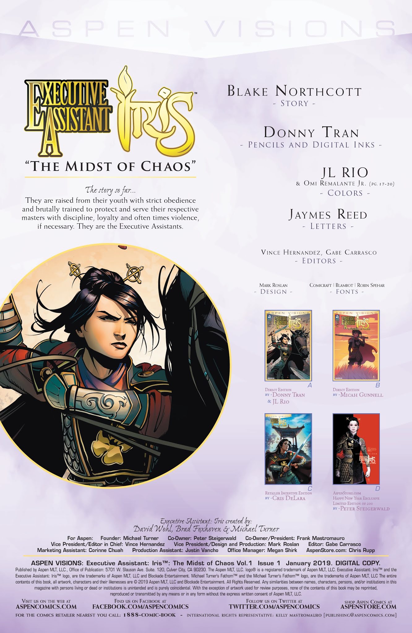 Read online Aspen Visions: Executive Assistant Iris: The Midst of Chaos comic -  Issue #1 - 3