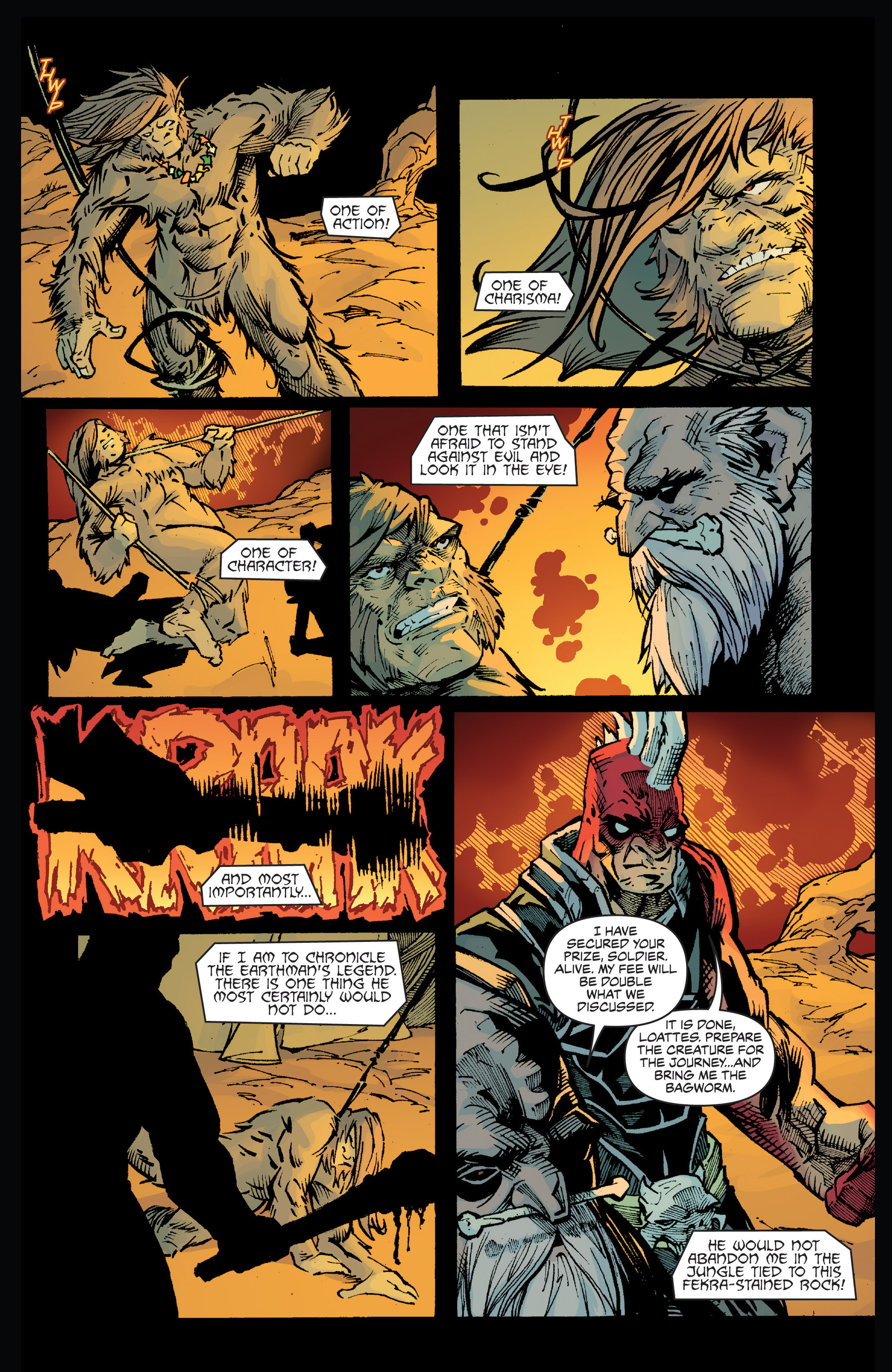 Read online Bigfoot: Sword of the Earthman (2015) comic -  Issue #5 - 5