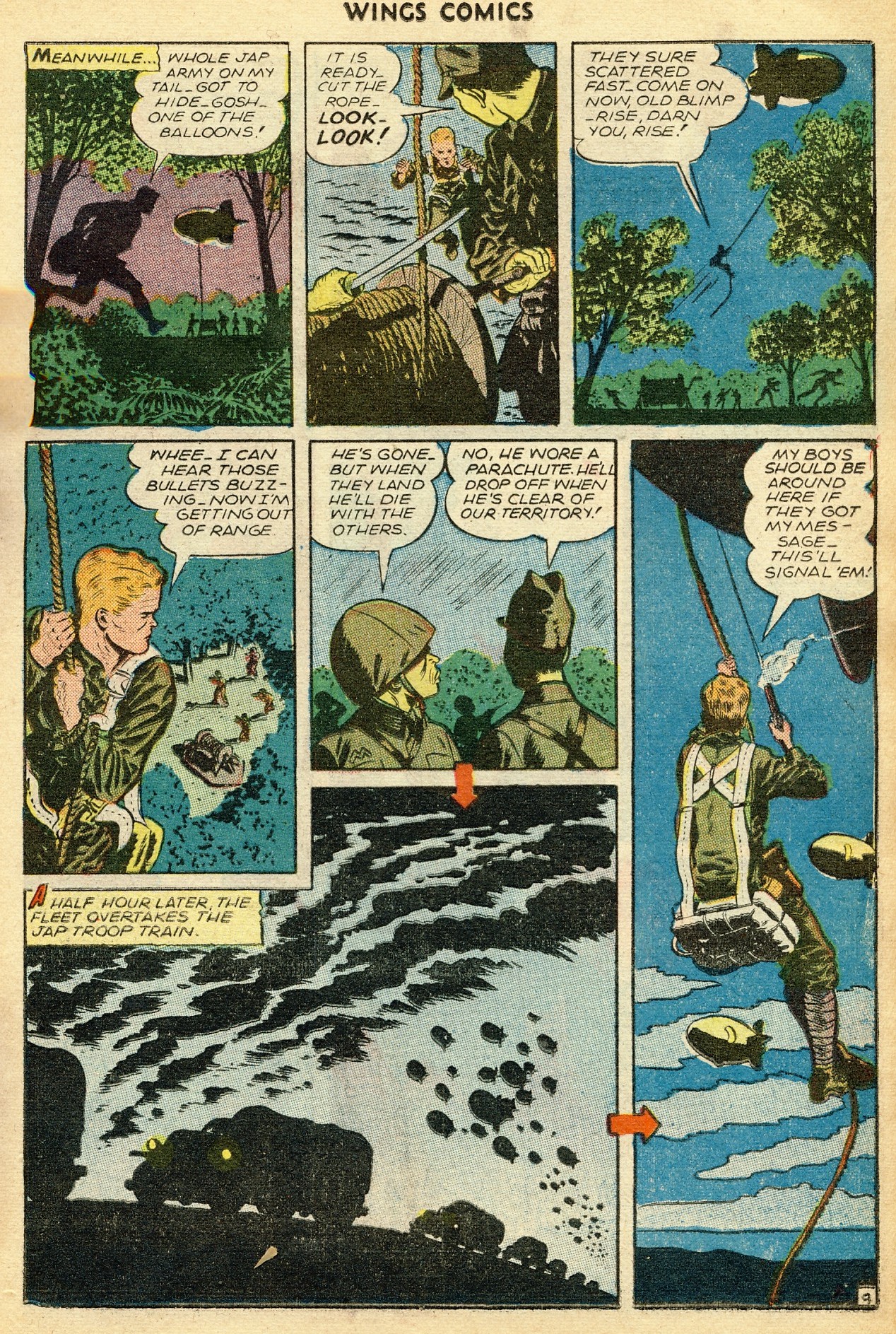 Read online Wings Comics comic -  Issue #65 - 11