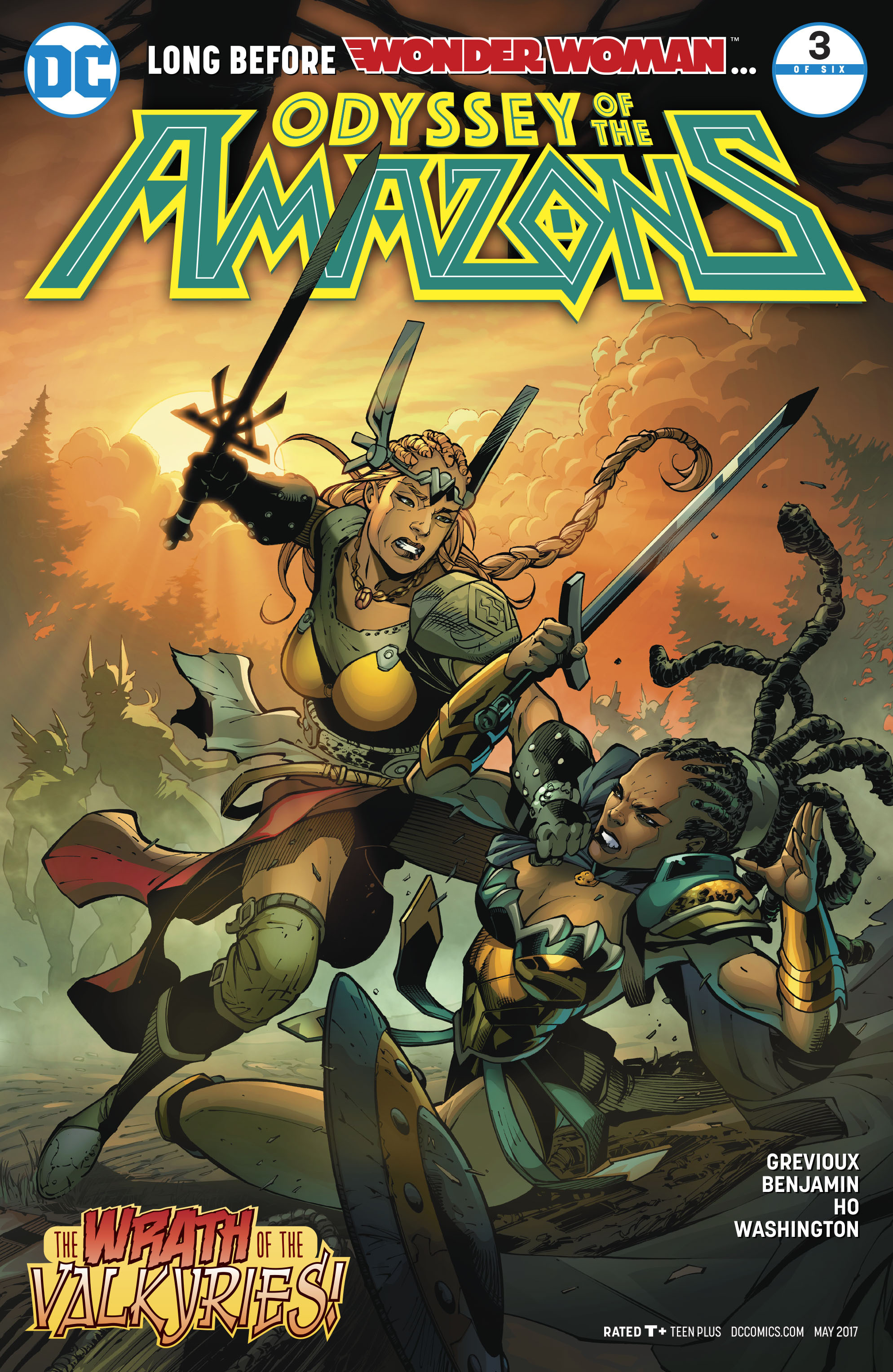 Read online The Odyssey of the Amazons comic -  Issue #3 - 1