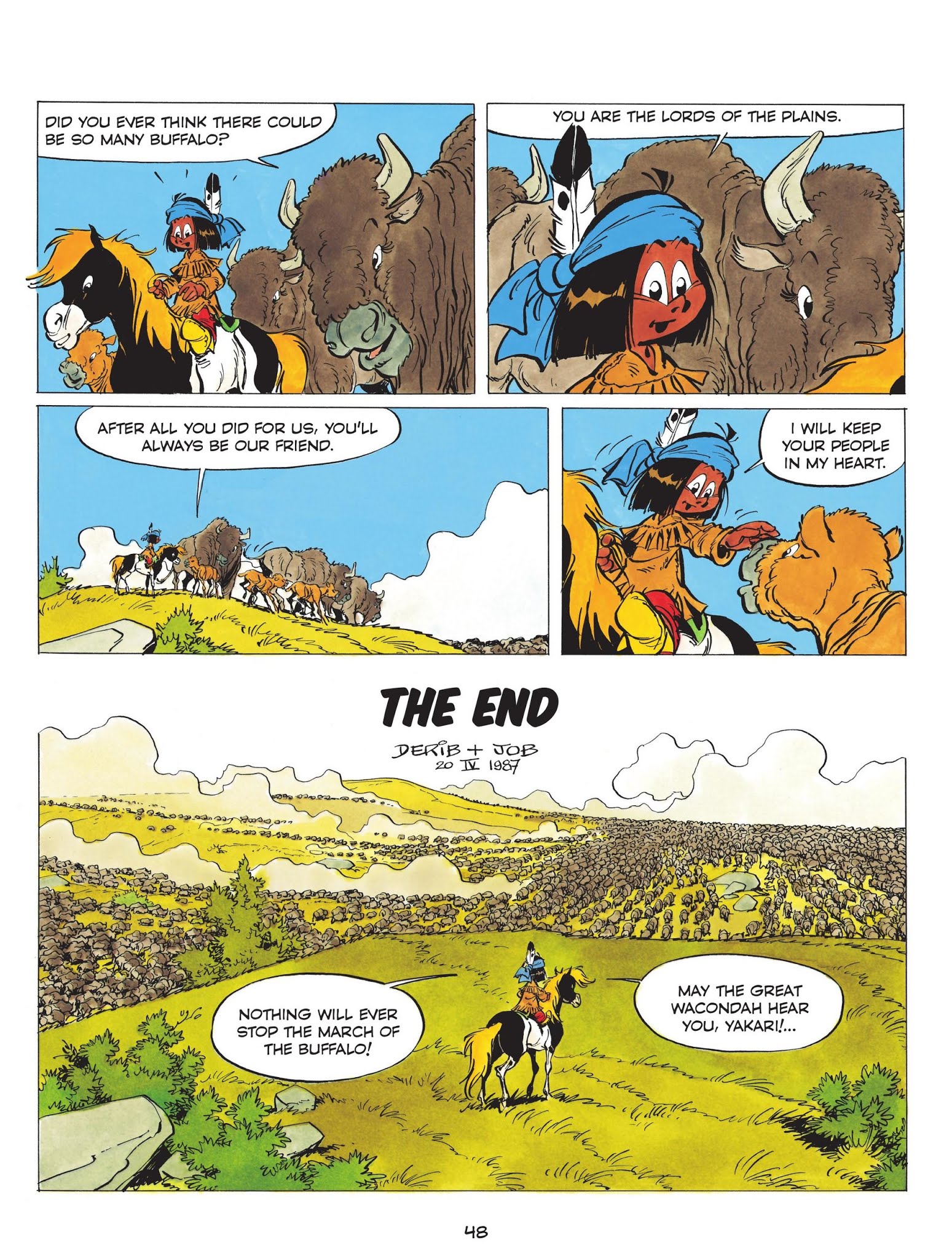 Read online Yakari comic -  Issue #14 - 50