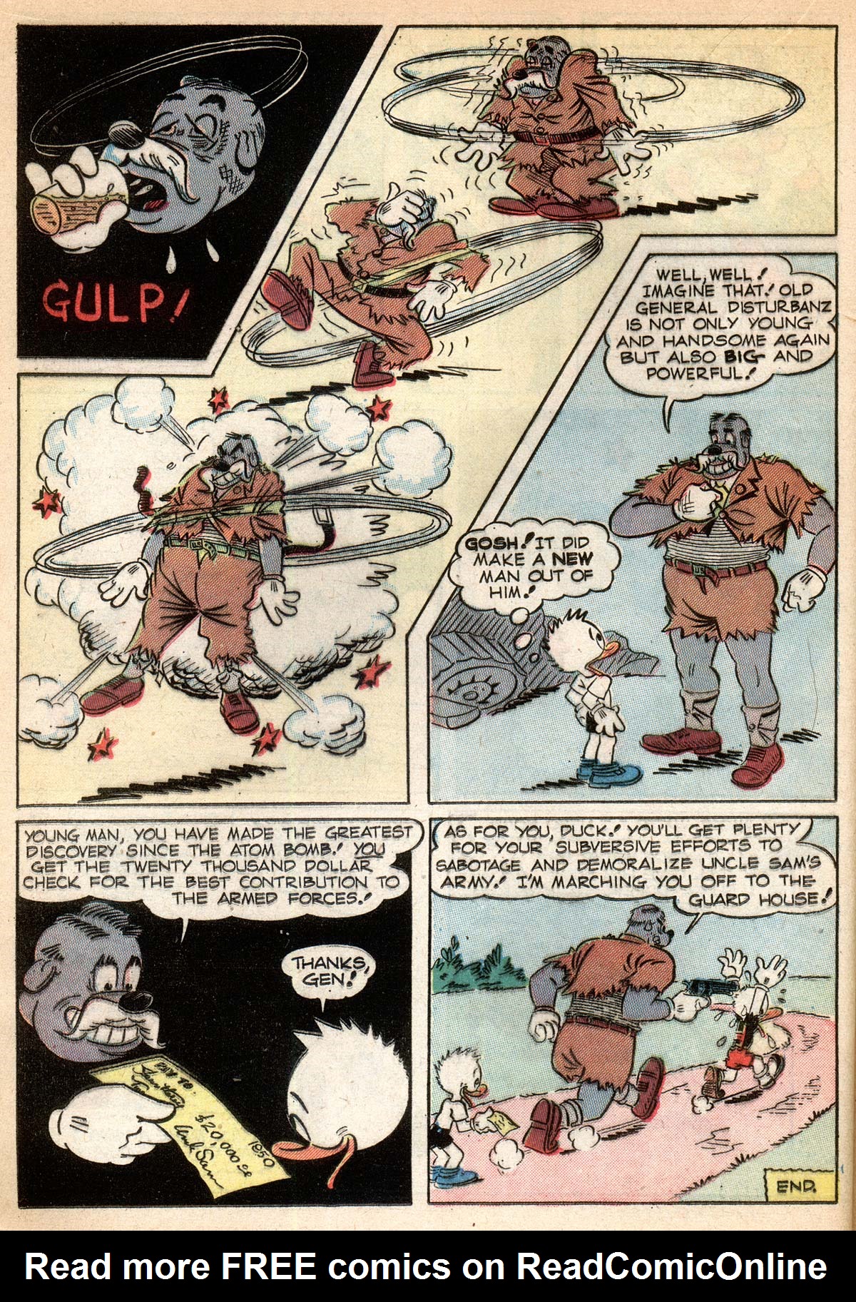 Read online Super Duck Comics comic -  Issue #35 - 32
