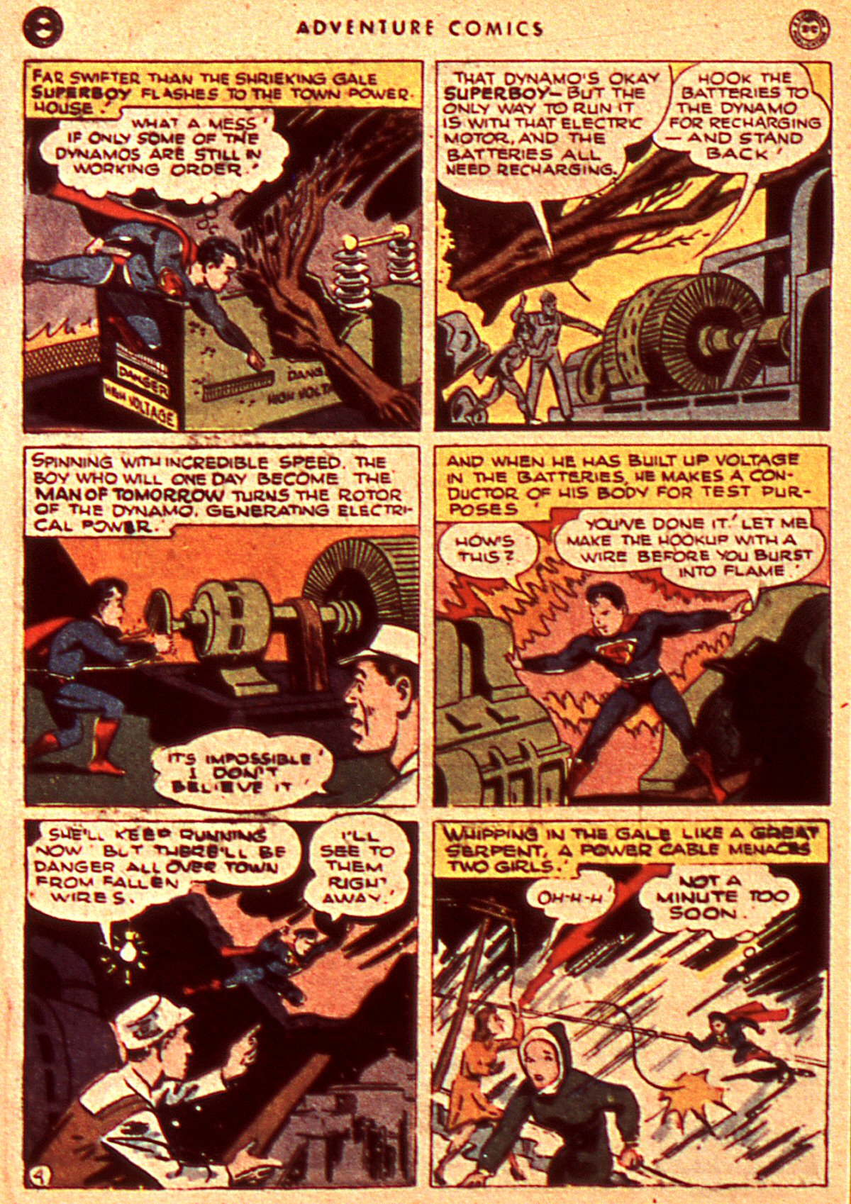 Read online Adventure Comics (1938) comic -  Issue #106 - 6