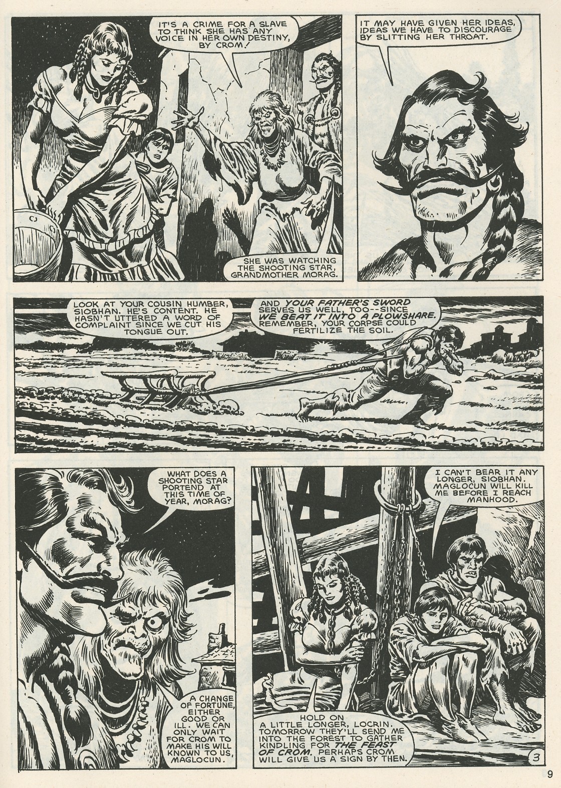 Read online The Savage Sword Of Conan comic -  Issue #119 - 9
