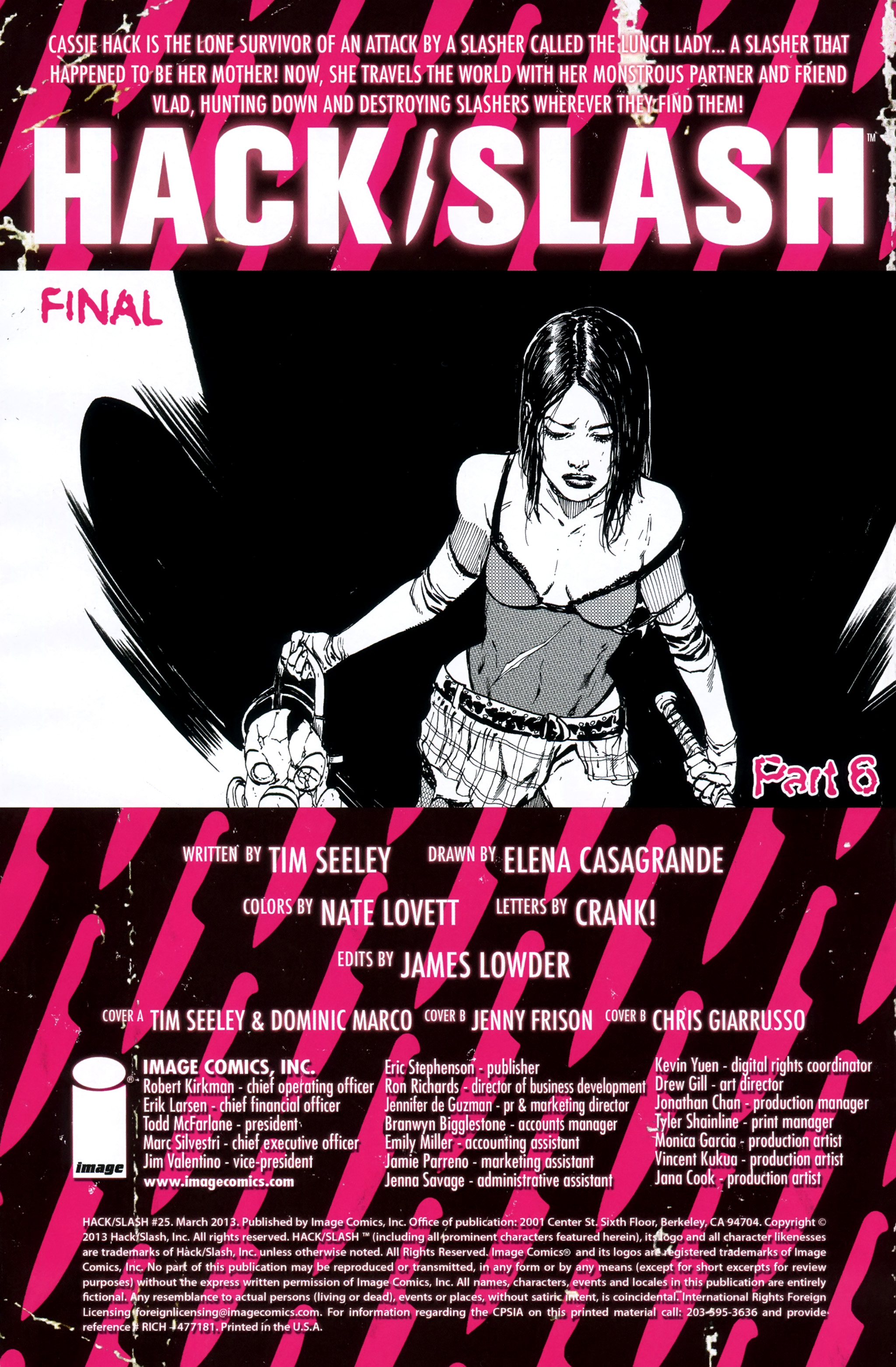 Read online Hack/Slash (2011) comic -  Issue #25 - 4