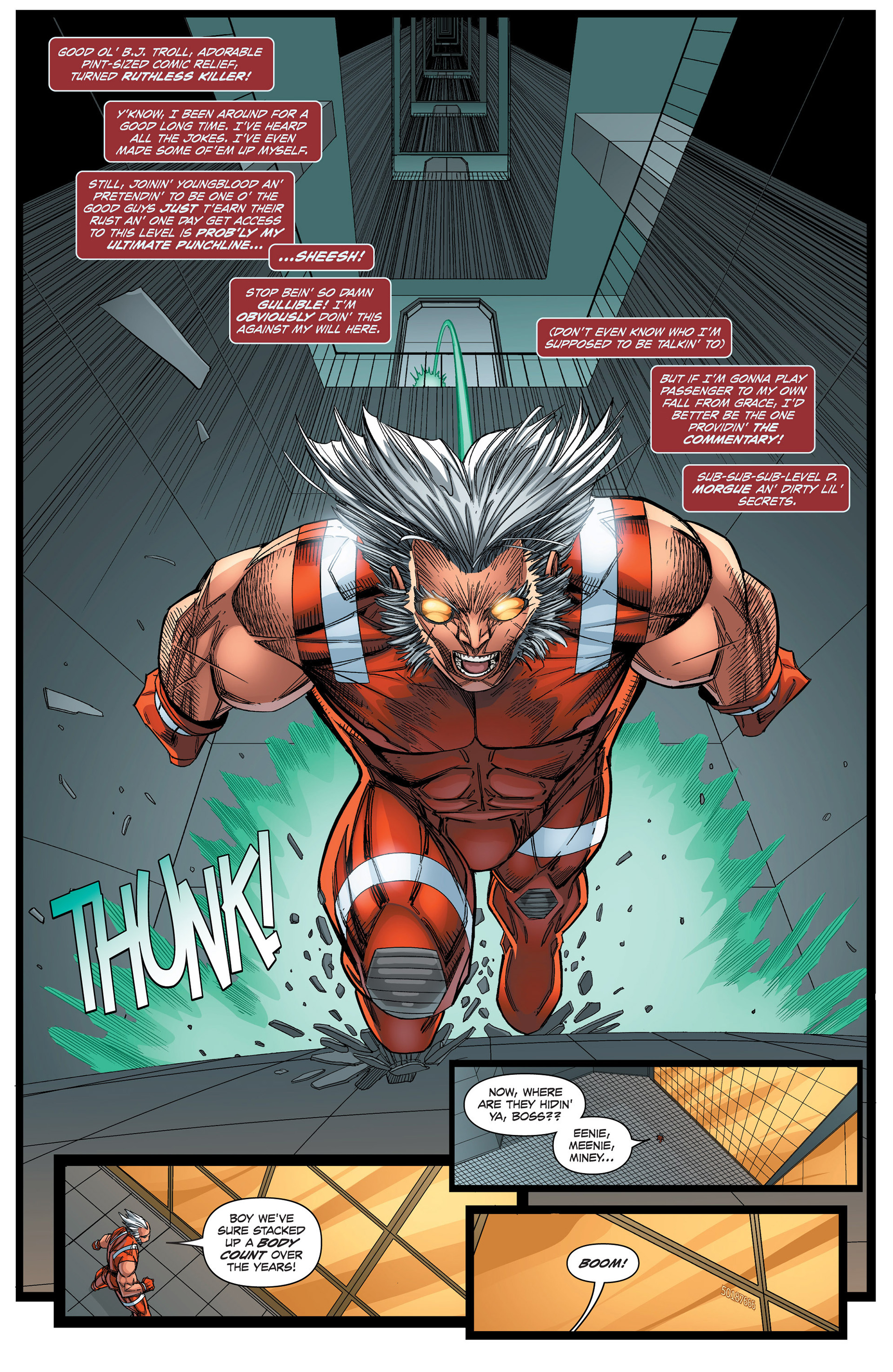 Read online Youngblood (2012) comic -  Issue #77 - 10