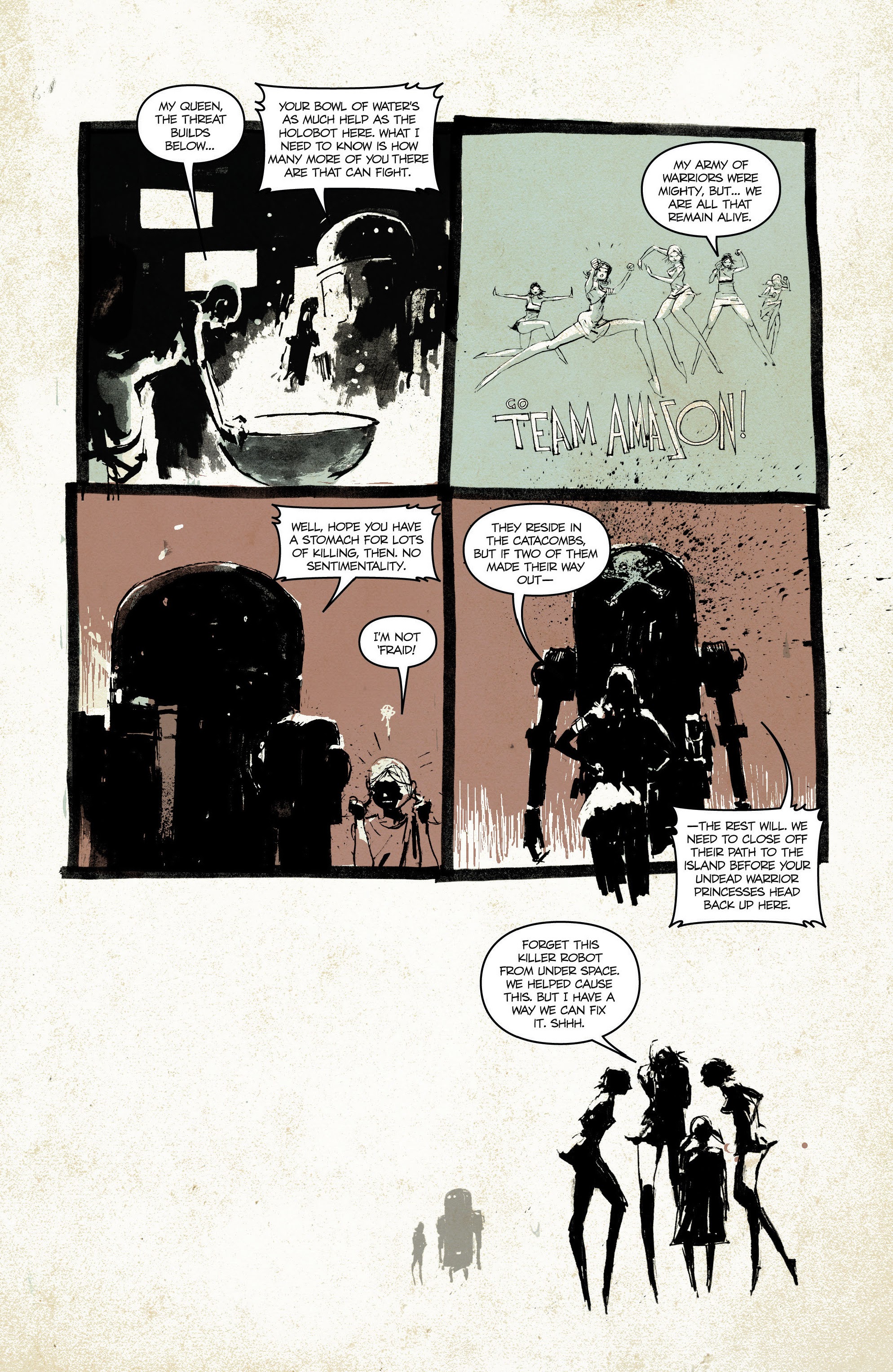 Read online ZVRC: Zombies Vs. Robots Classic comic -  Issue #3 - 20