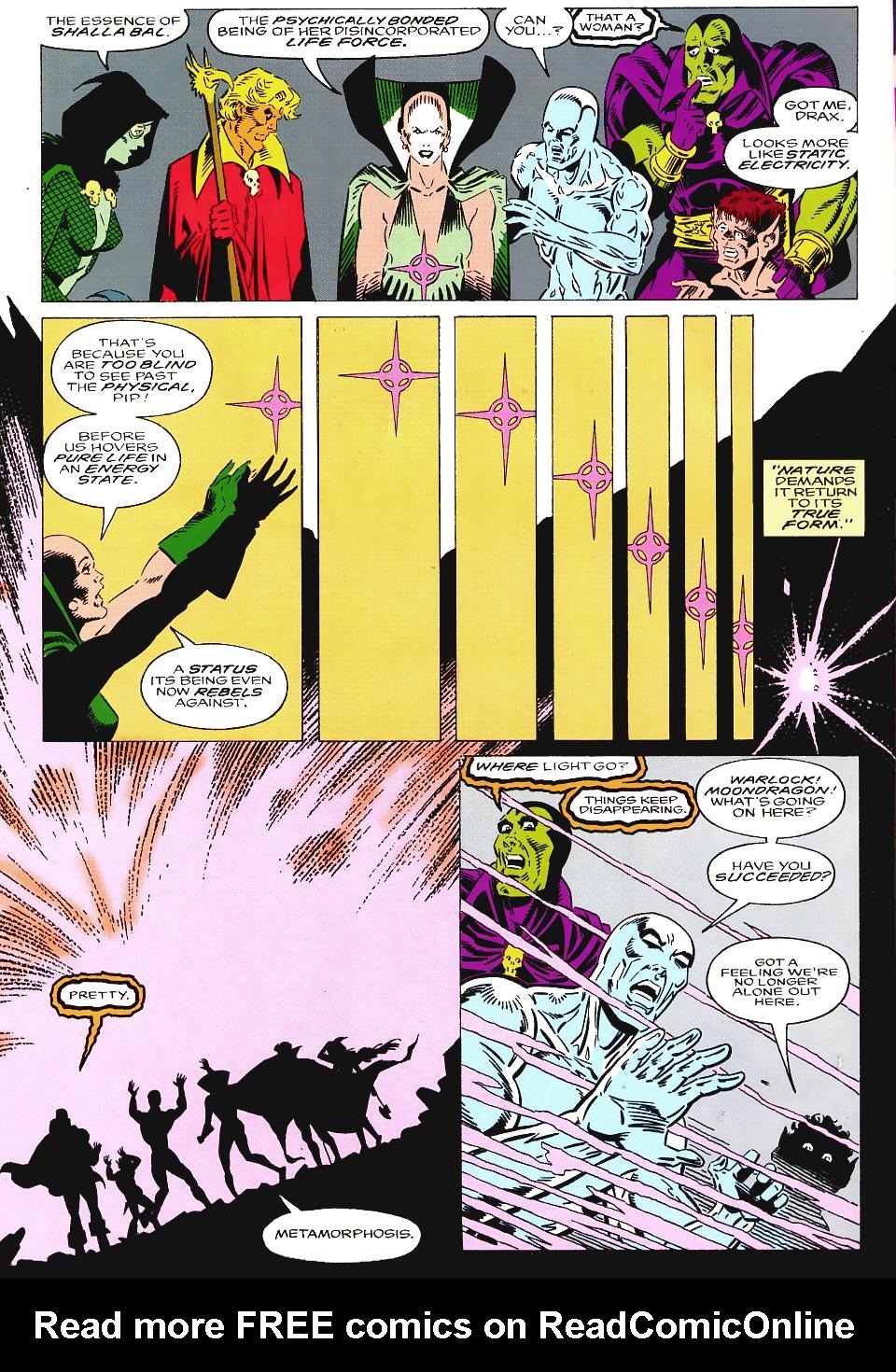 Read online Silver Surfer/Warlock: Resurrection comic -  Issue #2 - 8