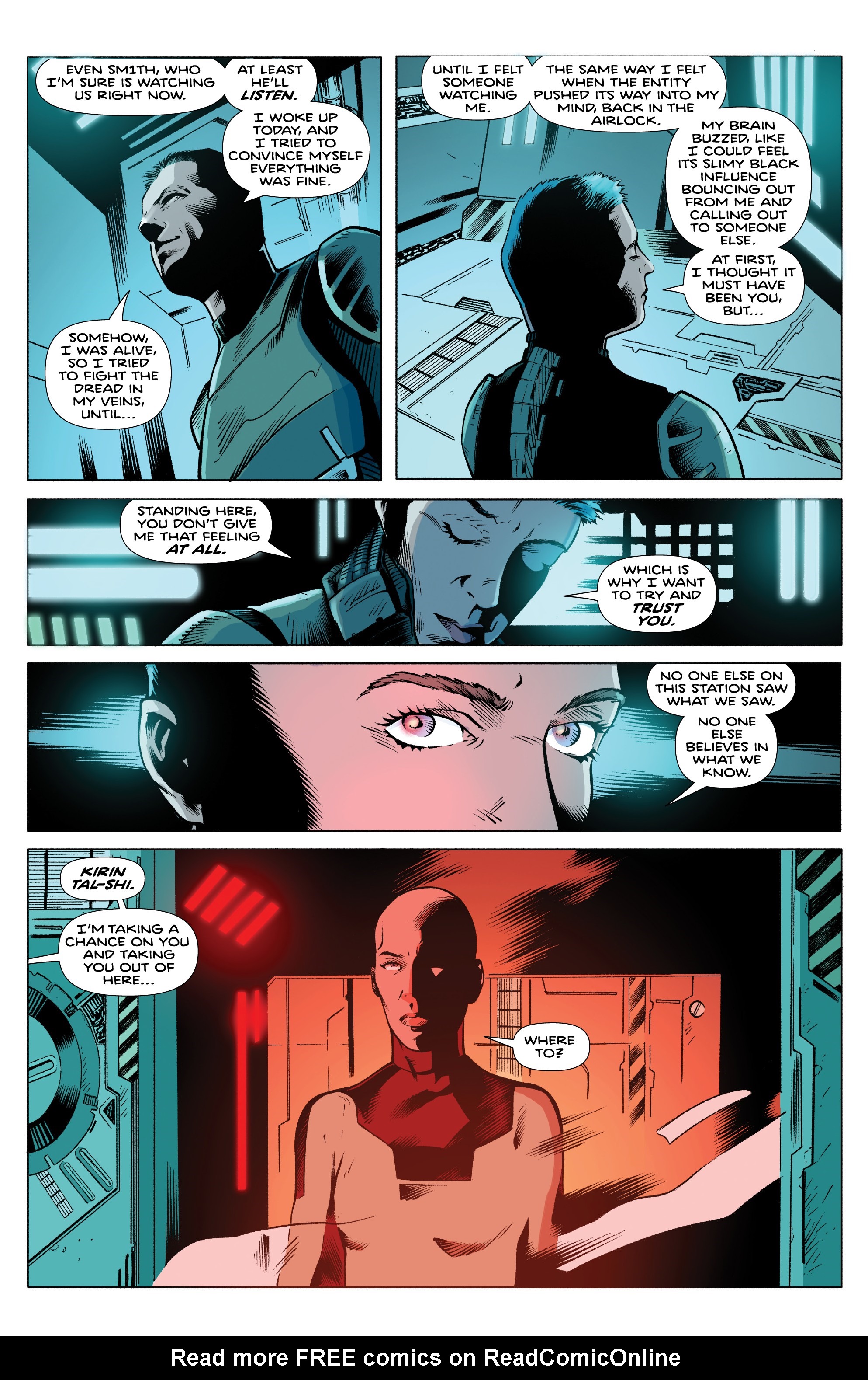 Read online Infinite Dark comic -  Issue #5 - 14
