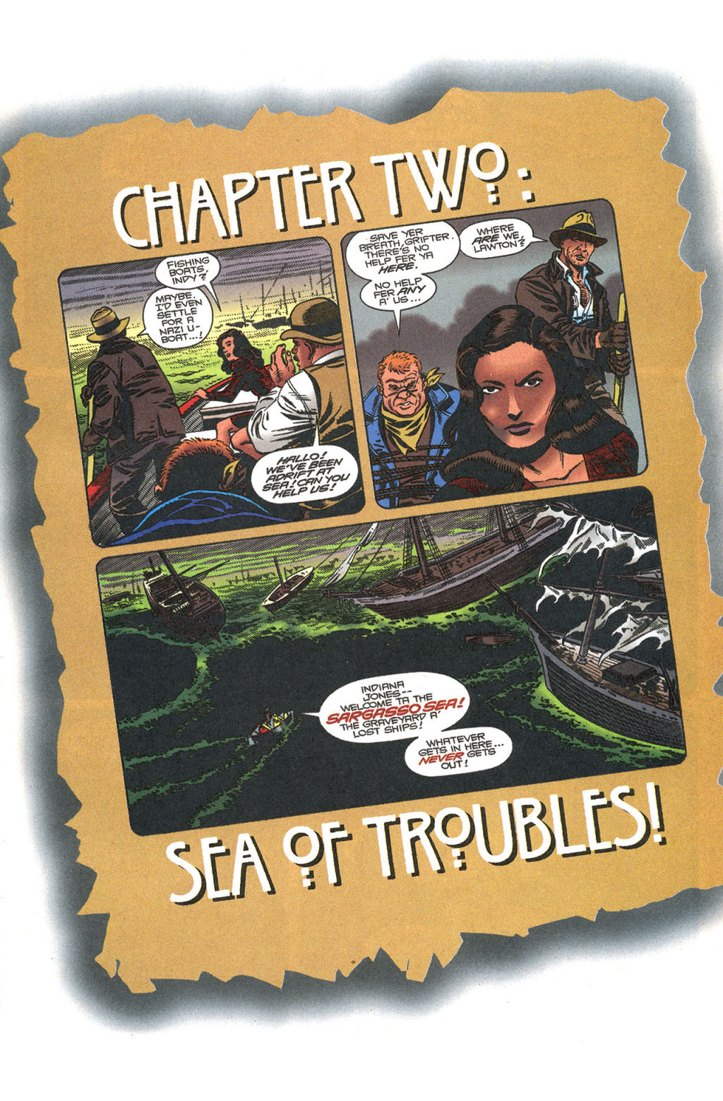 Read online Indiana Jones and the Sargasso Pirates comic -  Issue #2 - 3