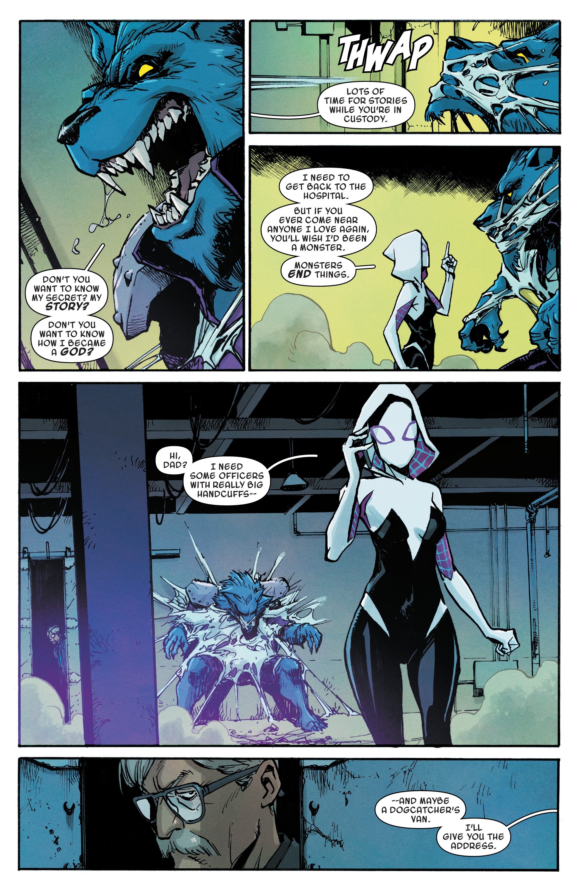 Read online Spider-Gwen: Ghost-Spider comic -  Issue #9 - 22