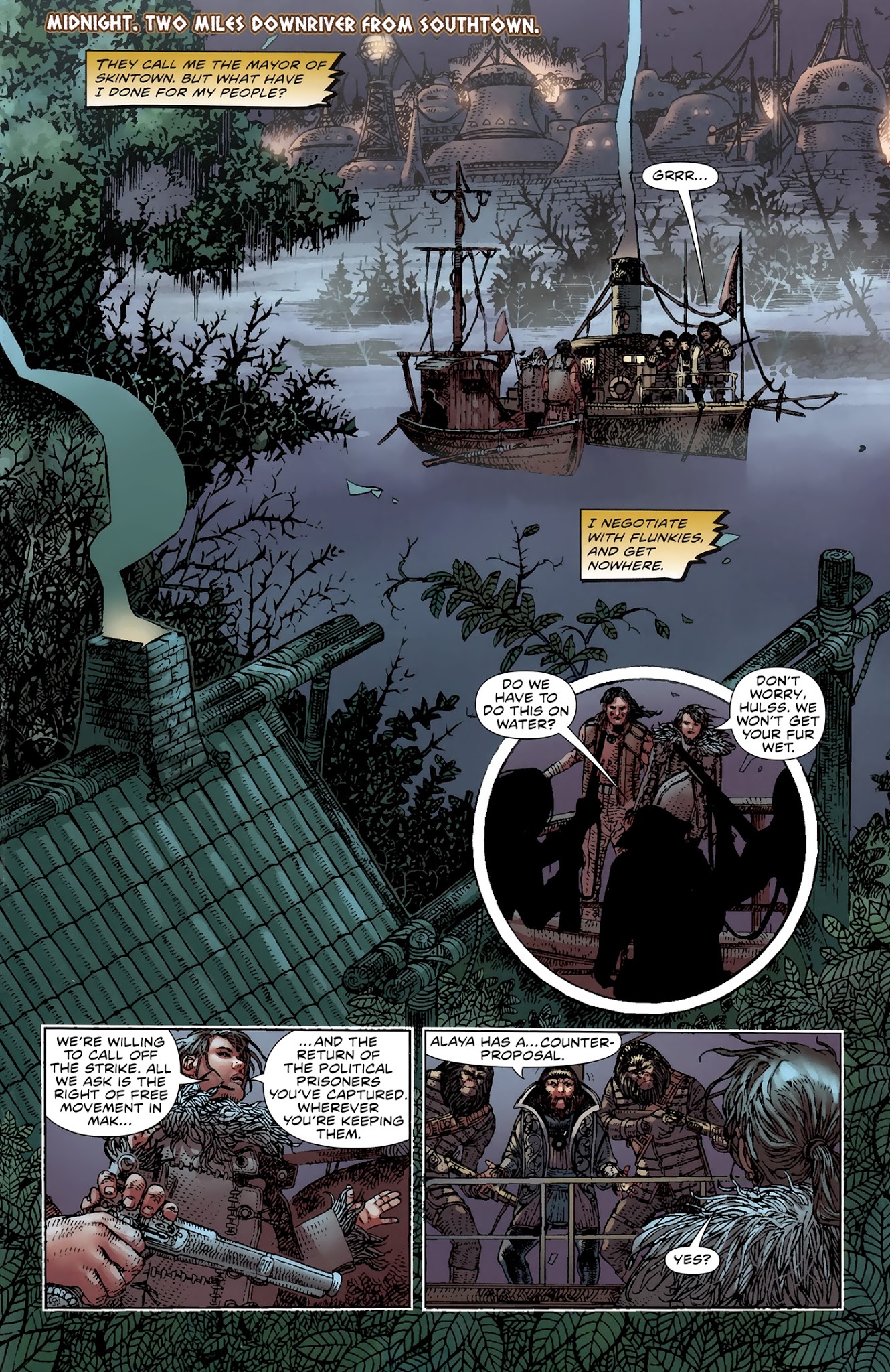 Read online Planet of the Apes (2011) comic -  Issue #8 - 5