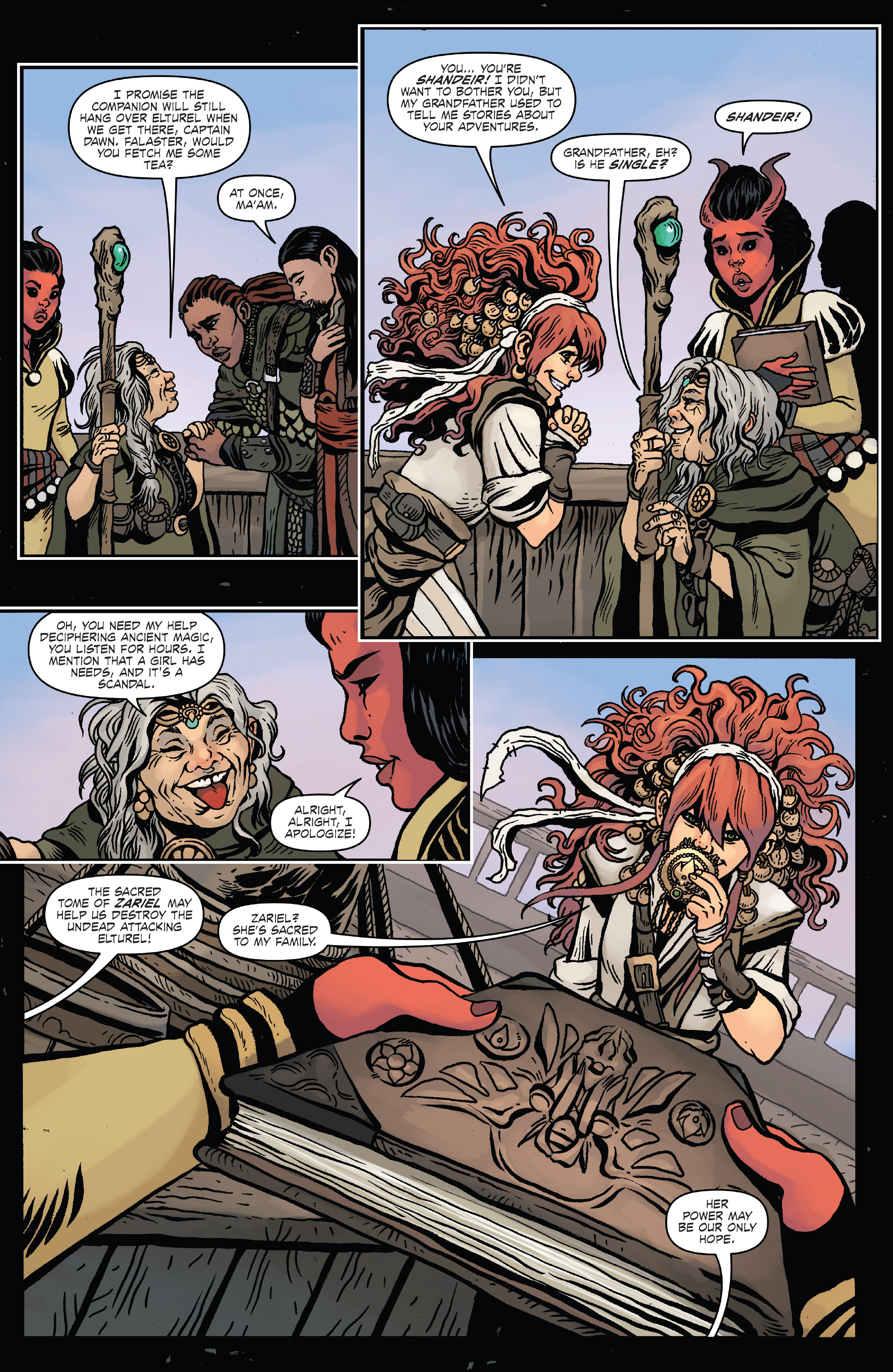 Read online Dungeon & Dragons: A Darkened Wish comic -  Issue #2 - 11
