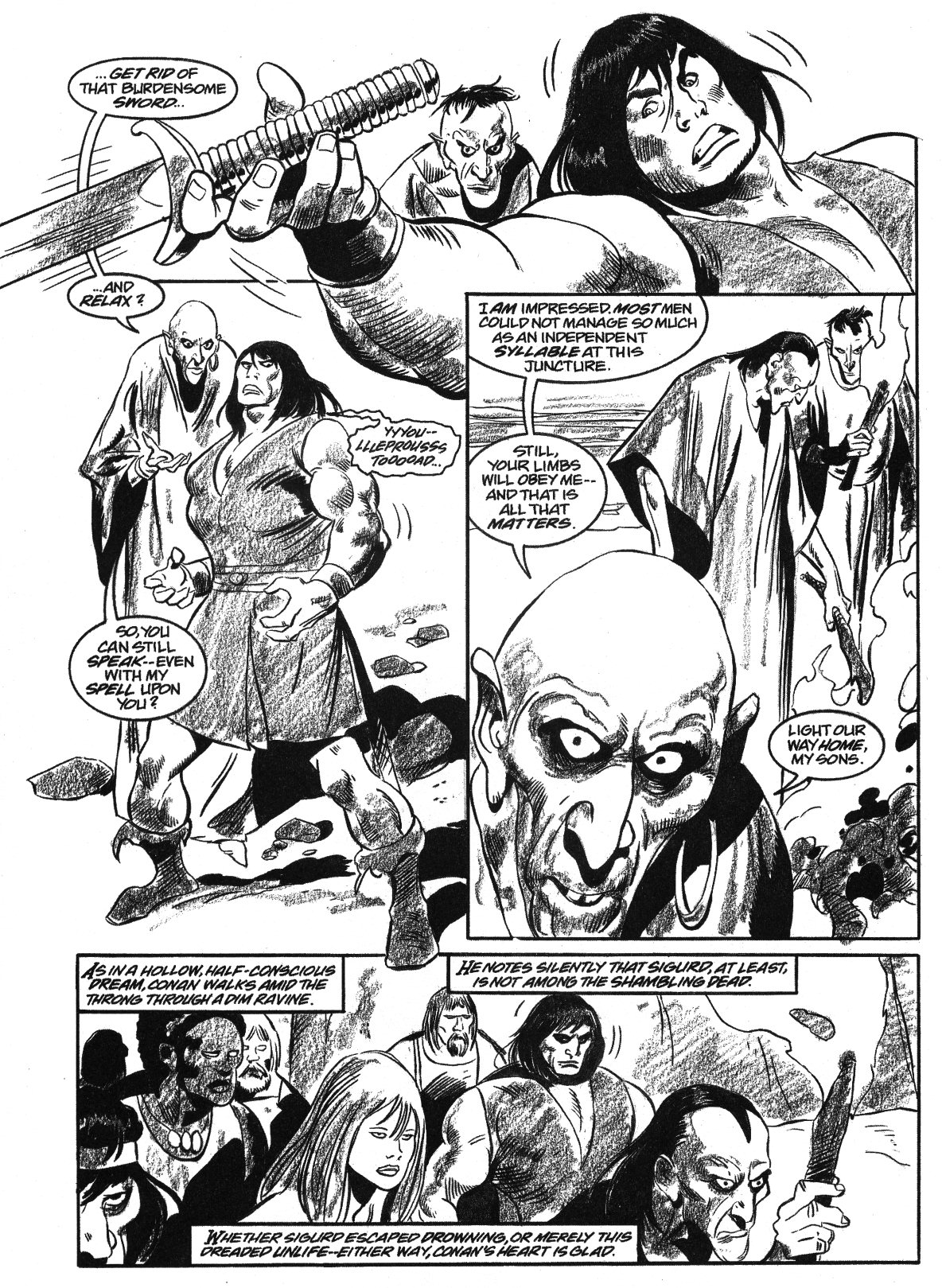 Read online Conan the Savage comic -  Issue #10 - 22