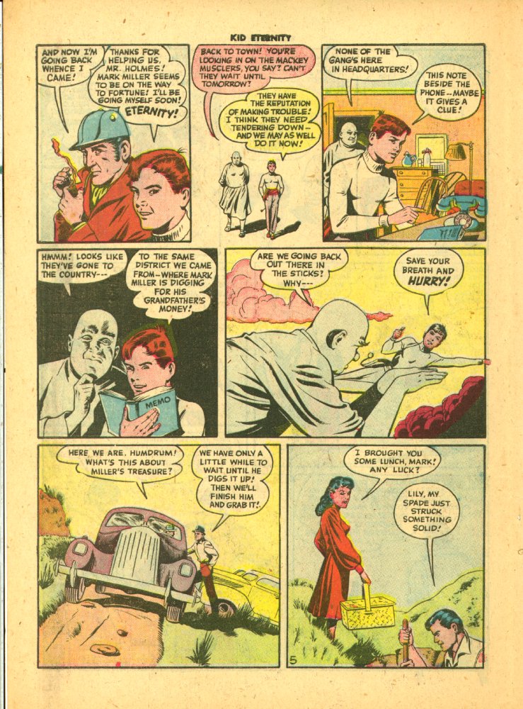 Read online Kid Eternity (1946) comic -  Issue #4 - 40