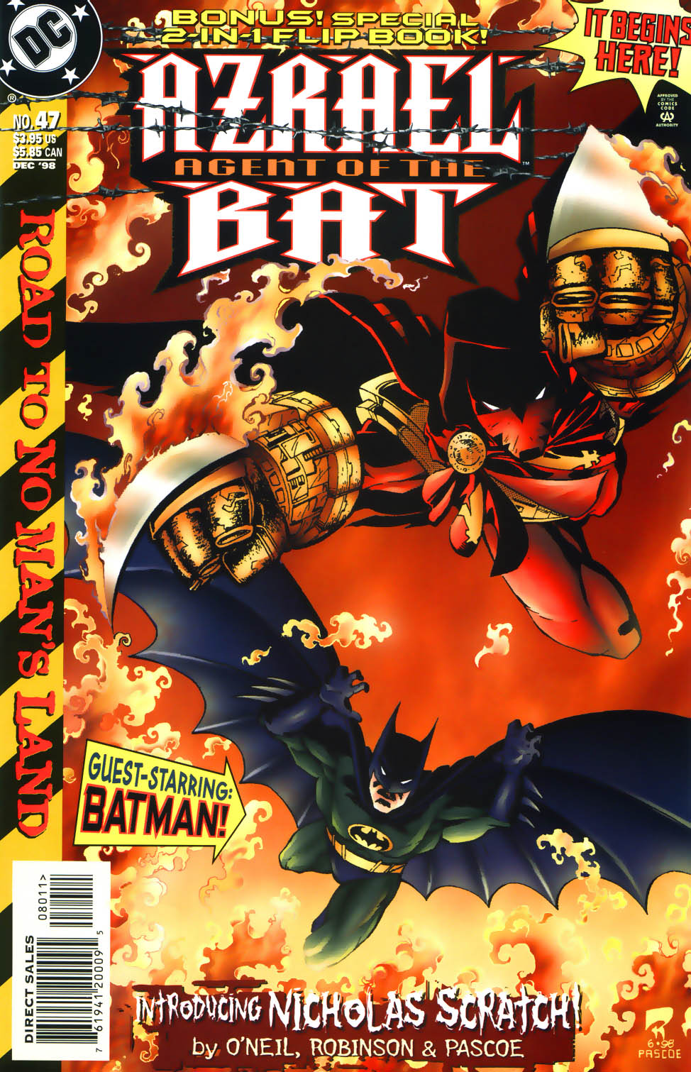 Read online Azrael: Agent of the Bat comic -  Issue #47 - 1