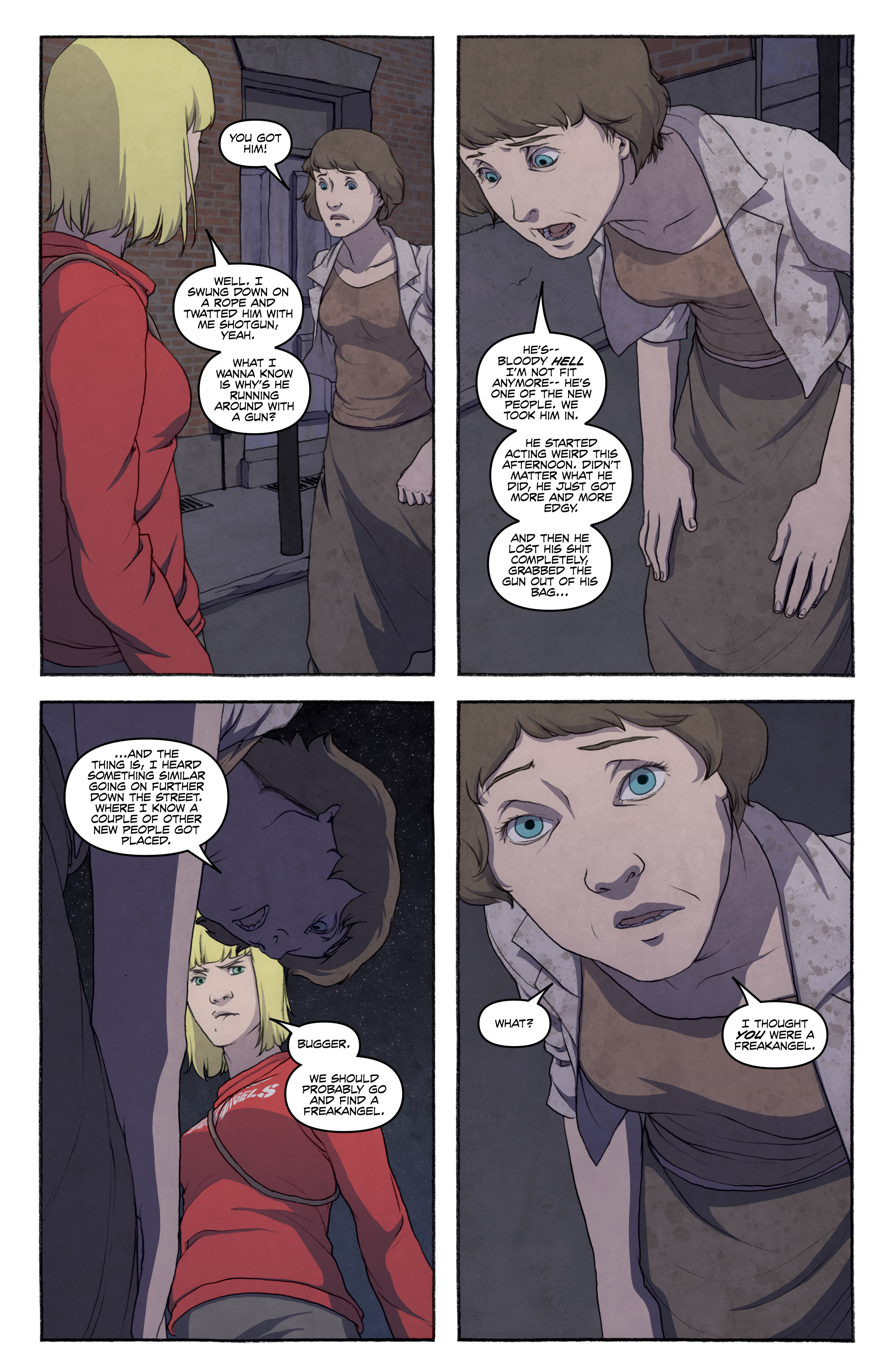 Read online FreakAngels comic -  Issue #6 - 24