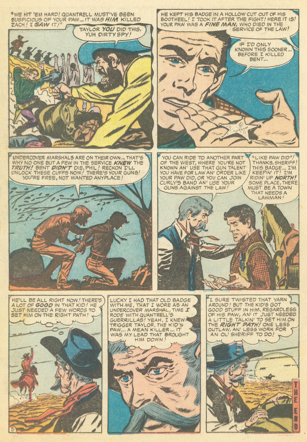 Read online Western Gunfighters (1956) comic -  Issue #23 - 24