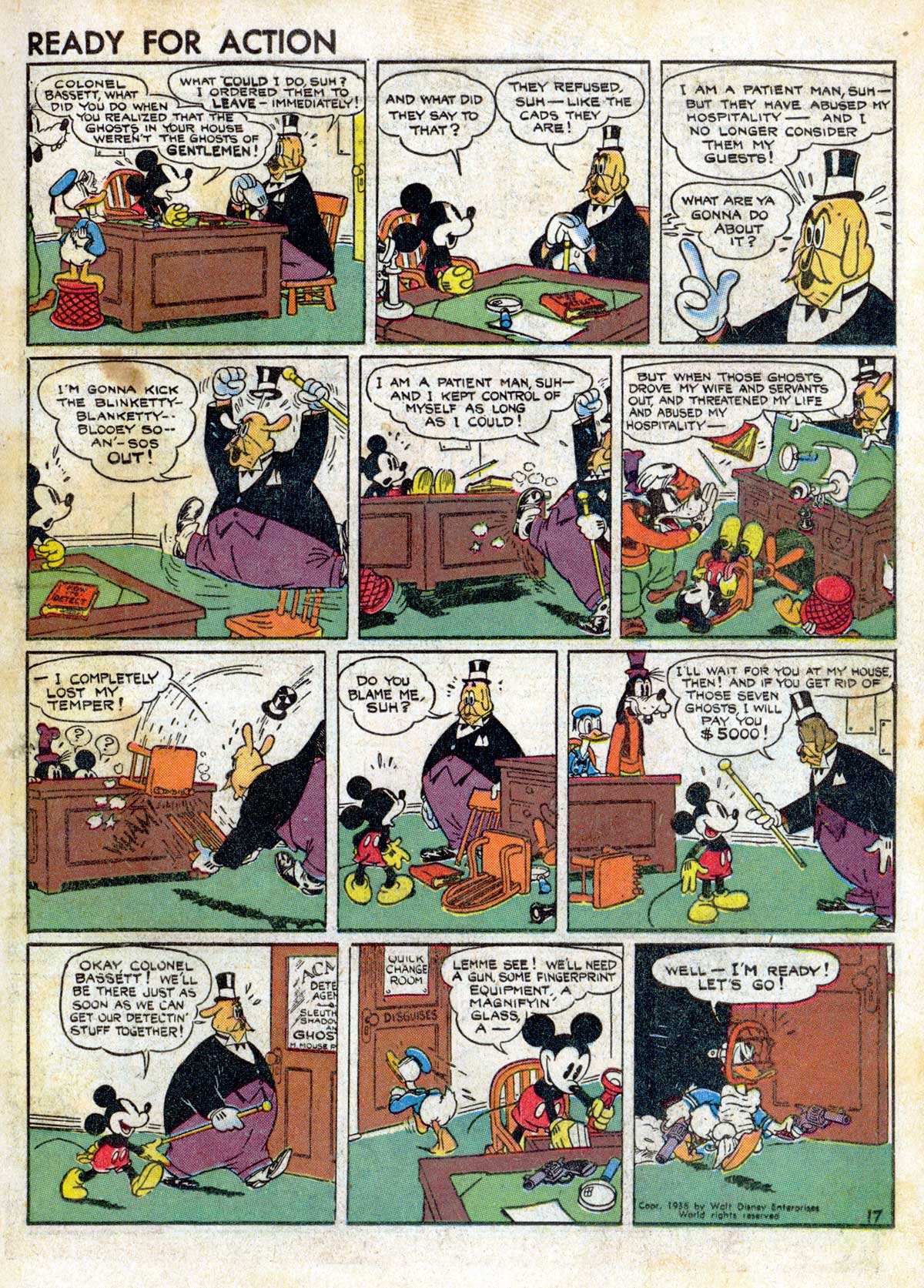 Read online Walt Disney's Comics and Stories comic -  Issue #3 - 21